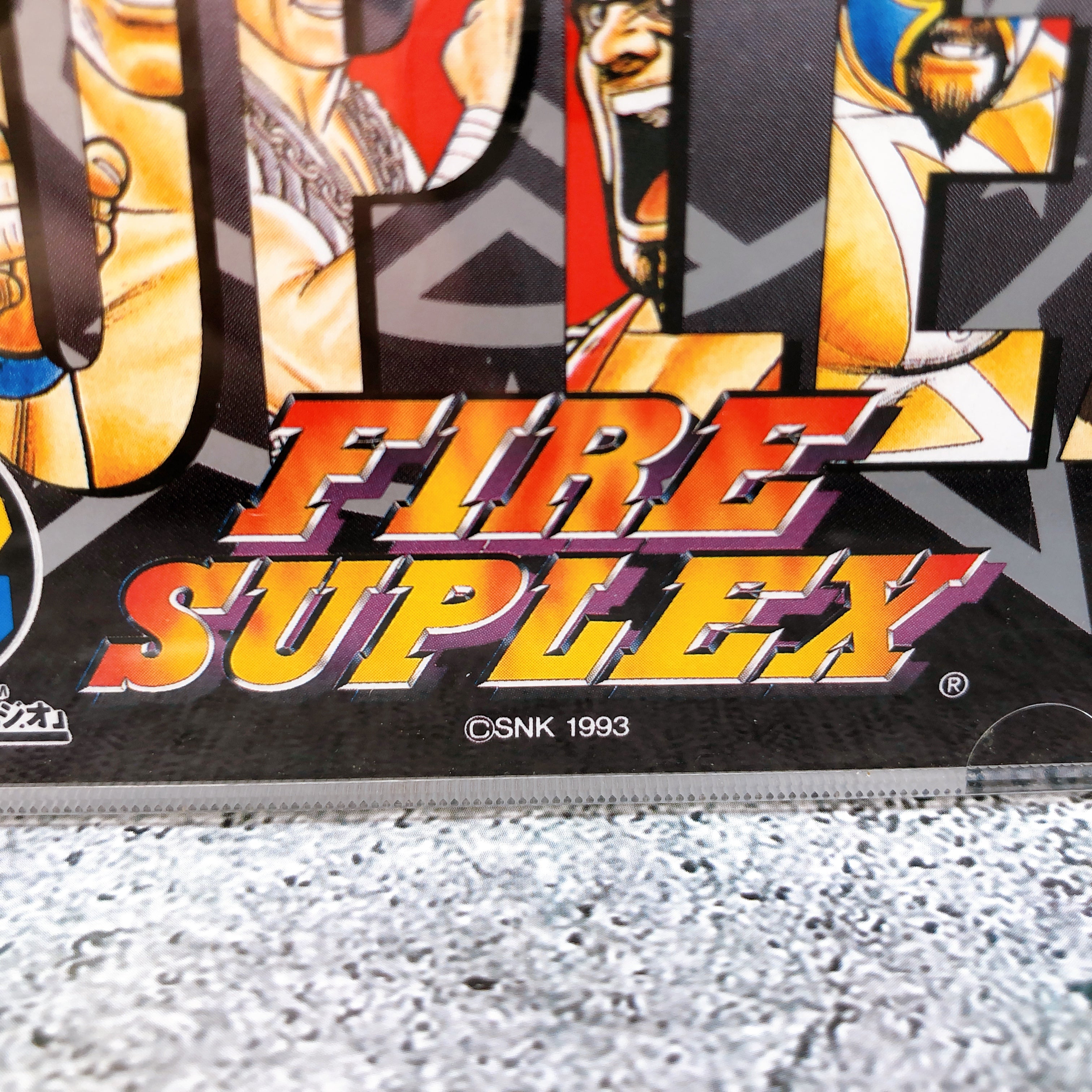 Neo Geo CD Fire Suplex SNK Fighting Game Japan in Stock