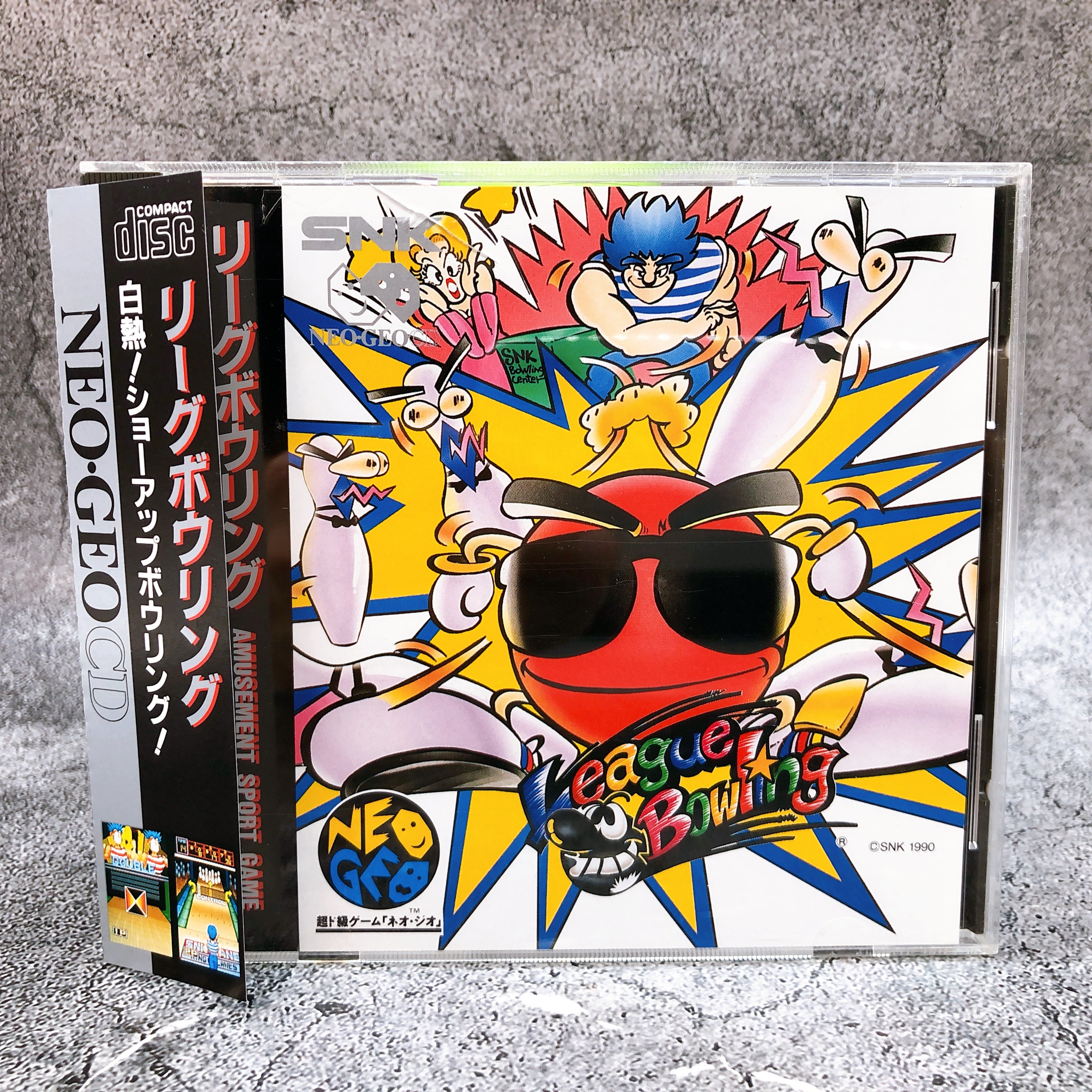 Neo Geo CD League Bowling SNK Game Japan in Stock