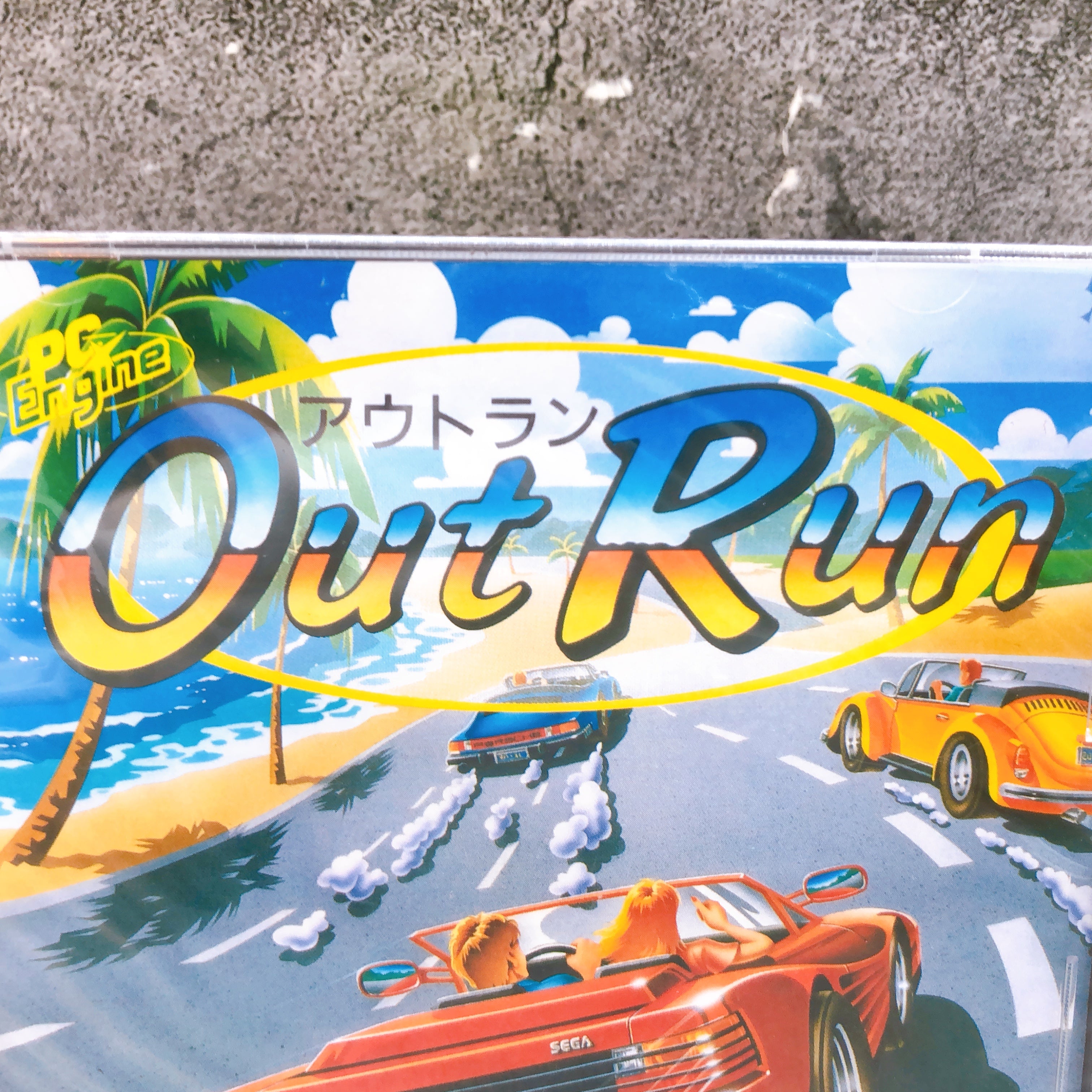 PC Engine Hu Card Out Run HE System NEC Racing Game Japan Sealed NEW AUTHENTIC