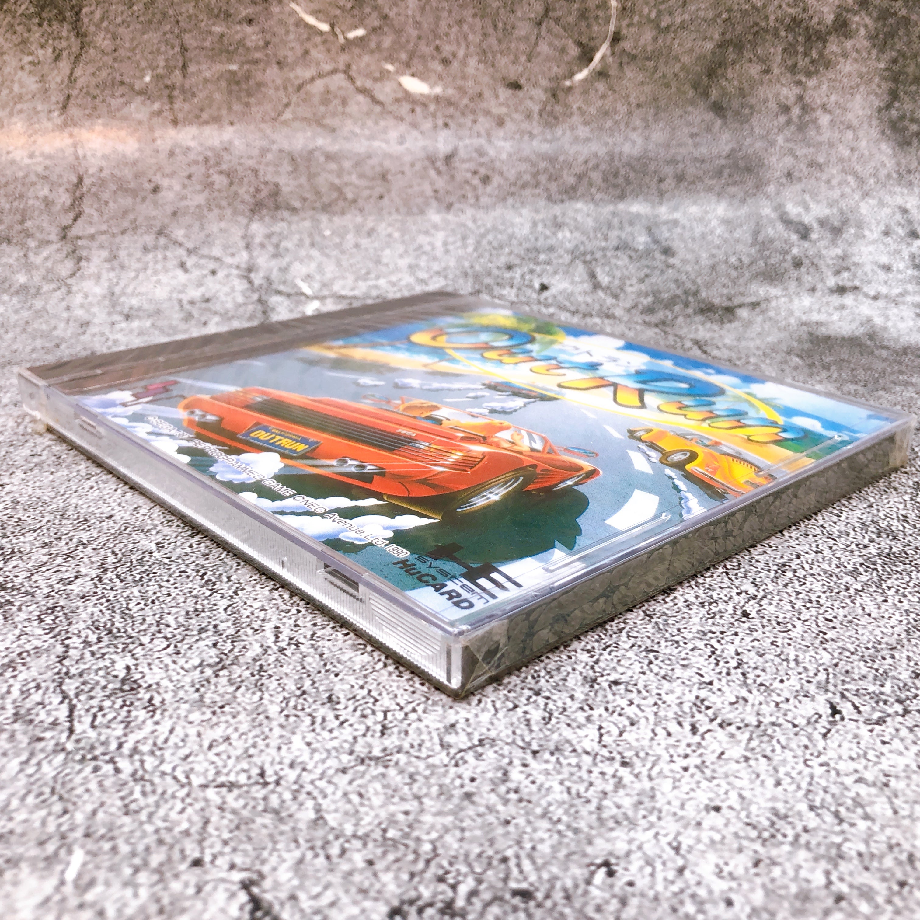 PC Engine Hu Card Out Run HE System NEC Racing Game Japan Sealed NEW AUTHENTIC
