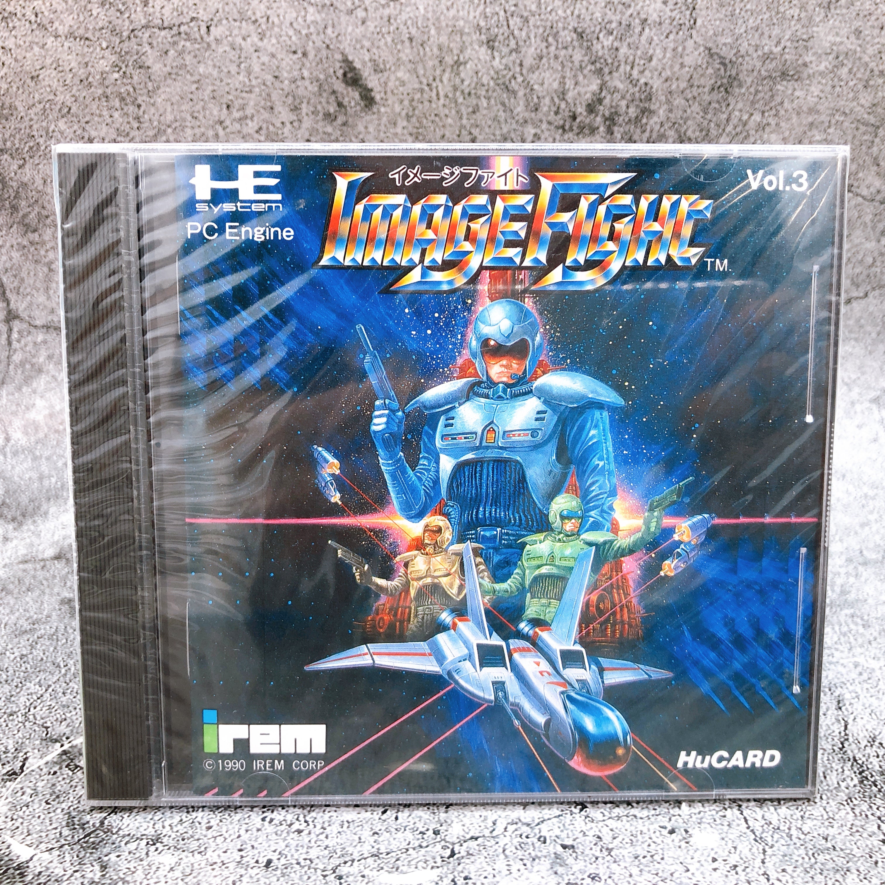 PC Engine Hu Card Image Fight IREM Japan Retro Shooting Game Sealed New