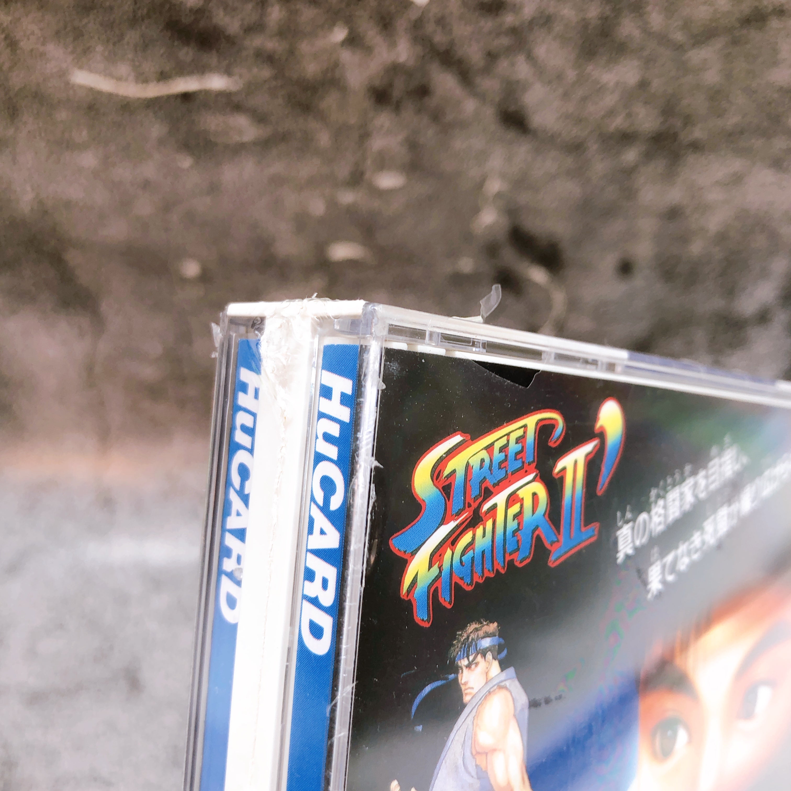 PC Engine Hu Card Street Fighter II Champion Edition Fighting Game Japan Sealed