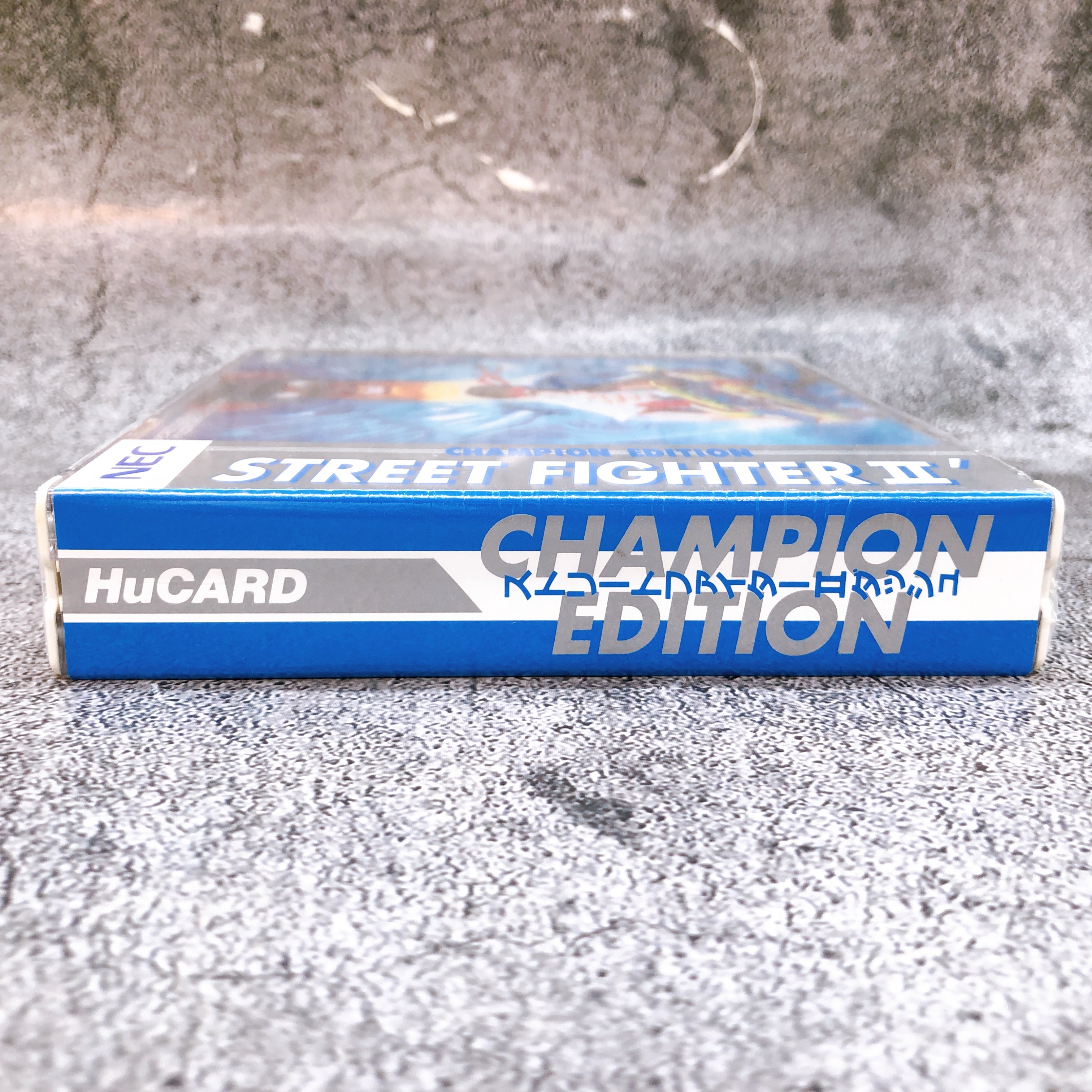 PC Engine Hu Card Street Fighter II Champion Edition Fighting Game Japan Sealed