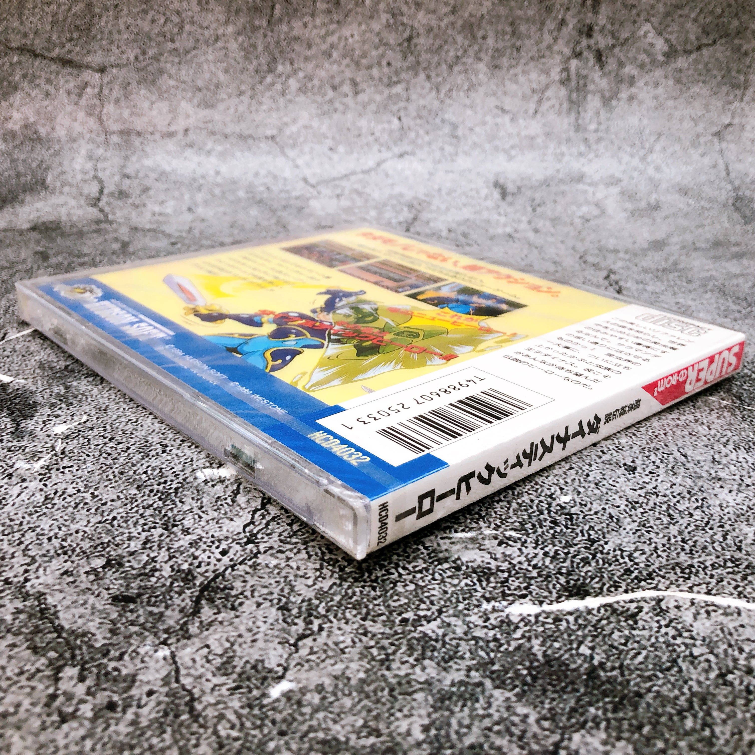 PC Engine Dynastic Hero SUPER CD ROM SCD Hudson Game Sealed New