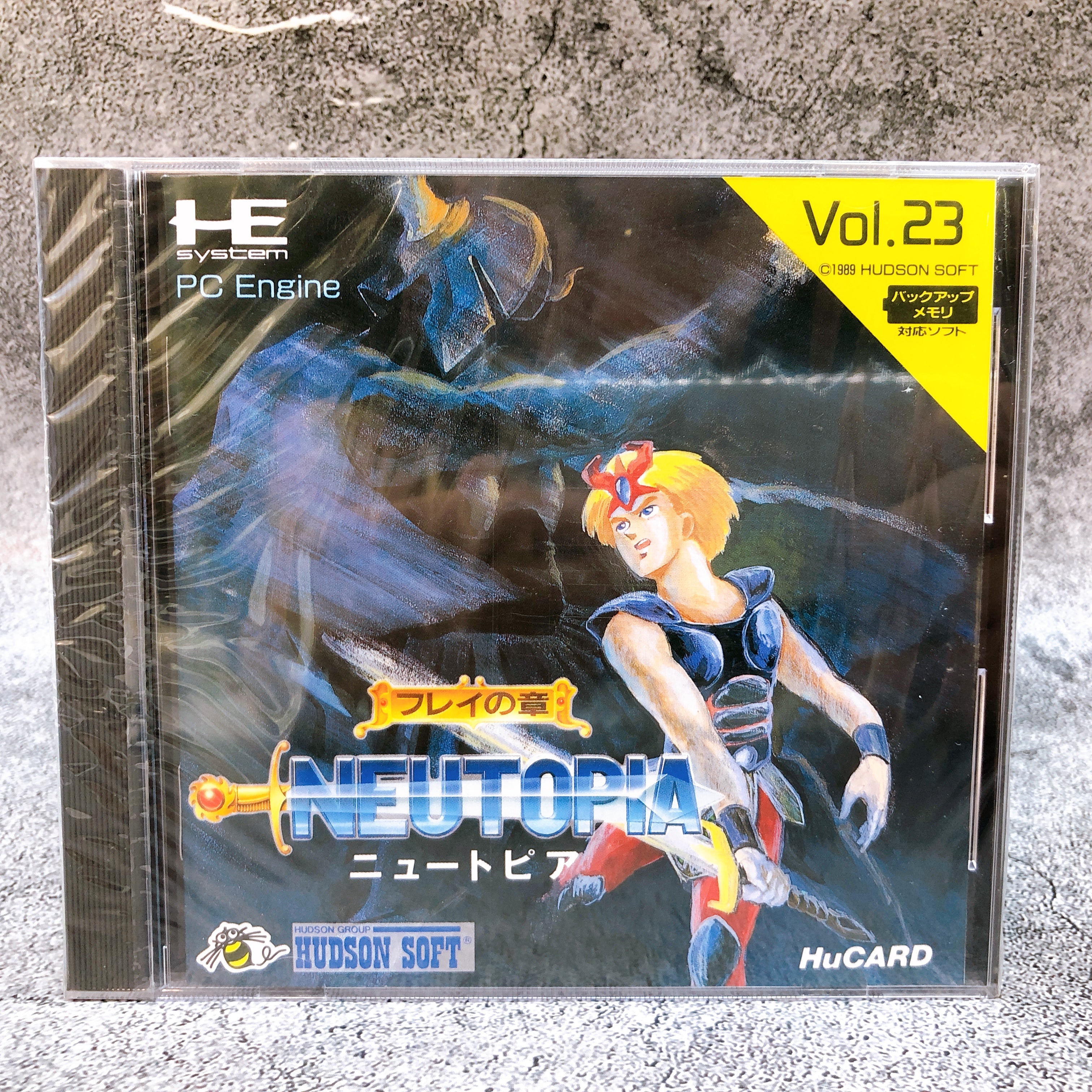 PC Engine Hu Card Neutopia Hudson Japan Retro Game 1989 Sealed New