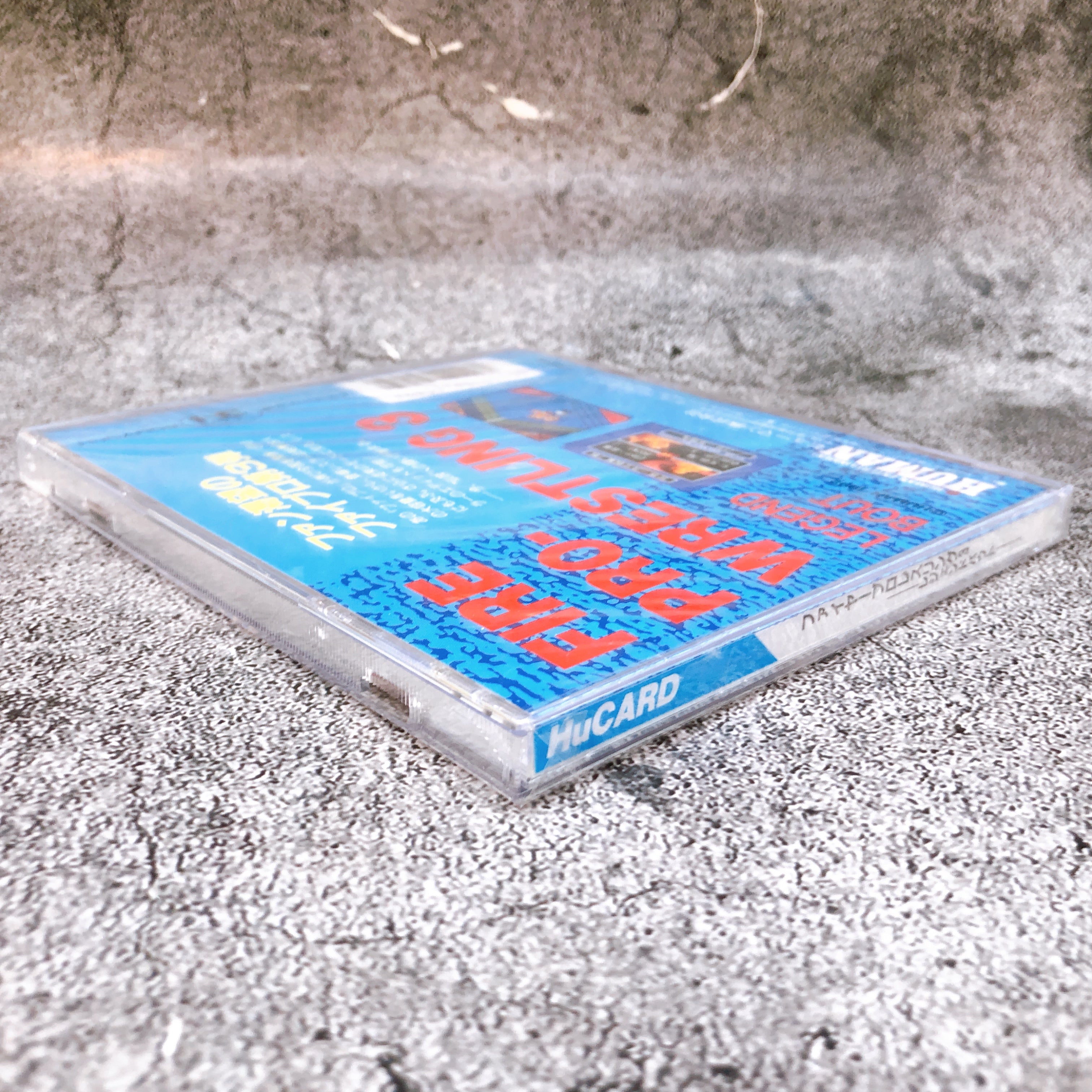 PC Engine Hu Card Fire Pro Wrestling 3 Legend Bout Fighting Game Japan Sealed