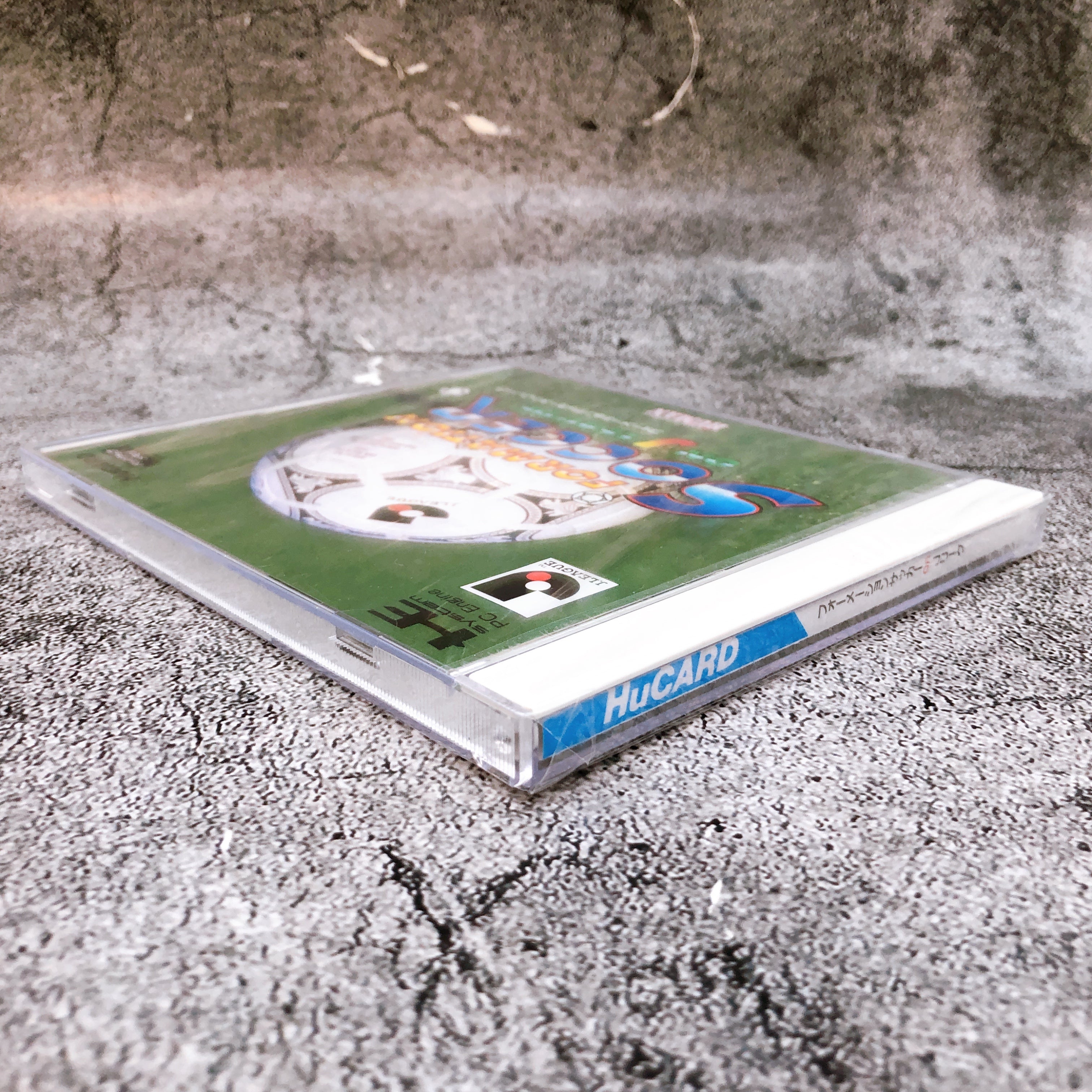 PC Engine Hu Card Formation Soccer on J League Sports Human Japan Game Sealed