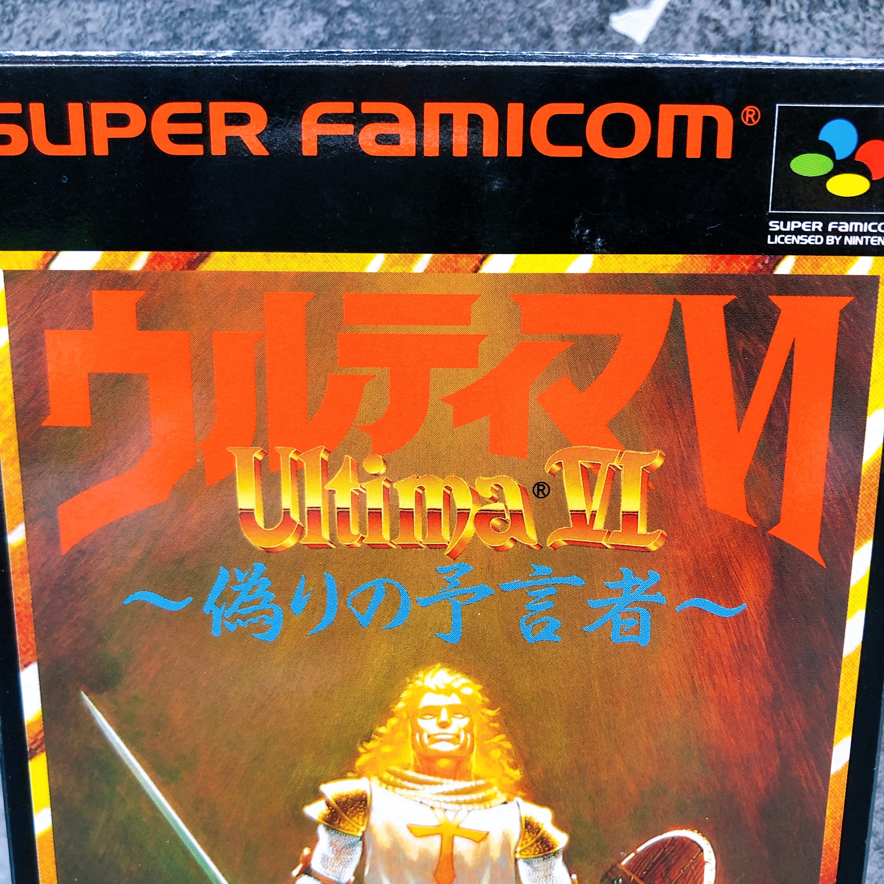 Nintendo Super Famicom Ultima VI The False Prophet Japan SNES SFC Game FASTSHIP