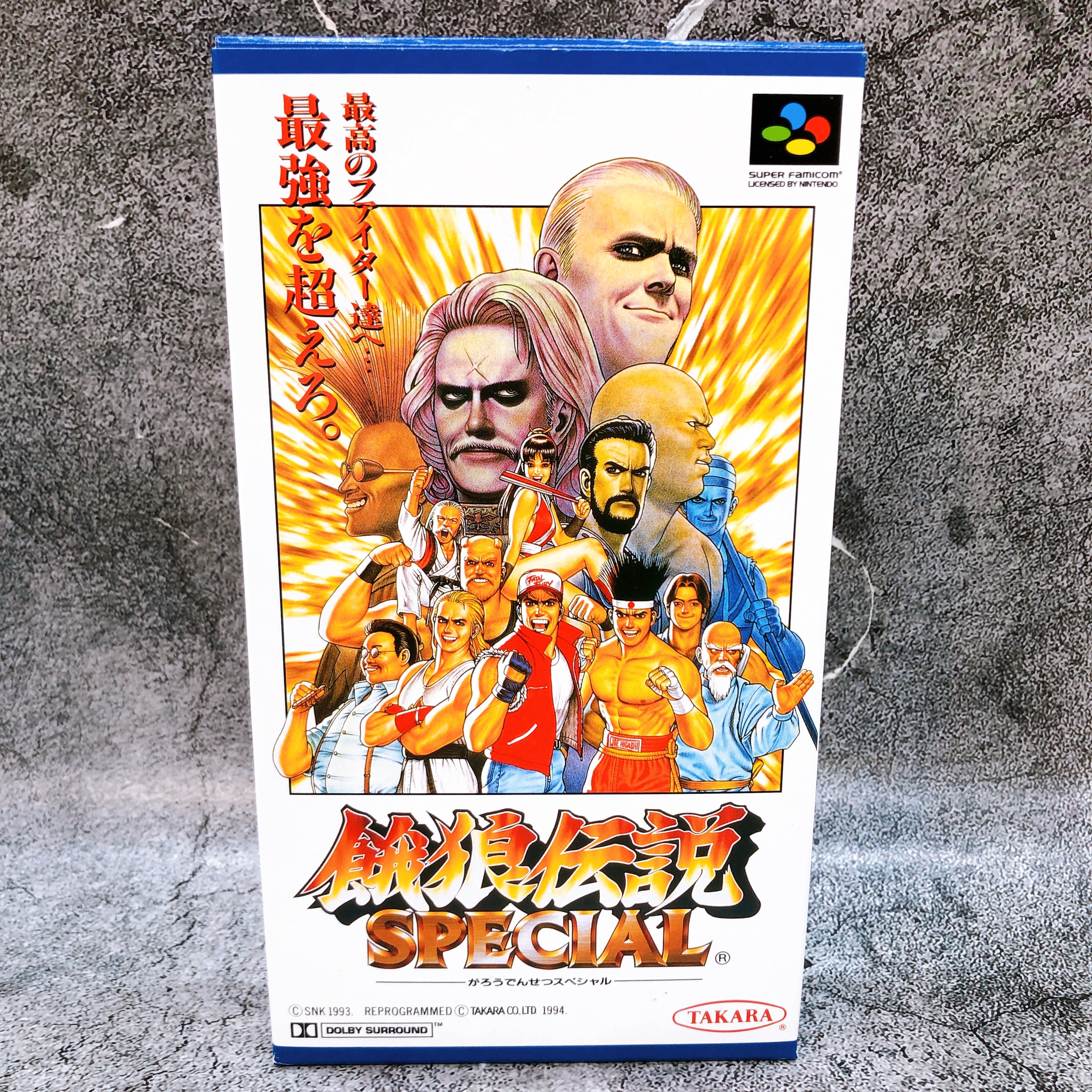Nintendo Super Famicom Garou Densetsu Special Fatal Fury Japan SFC Game in Stock