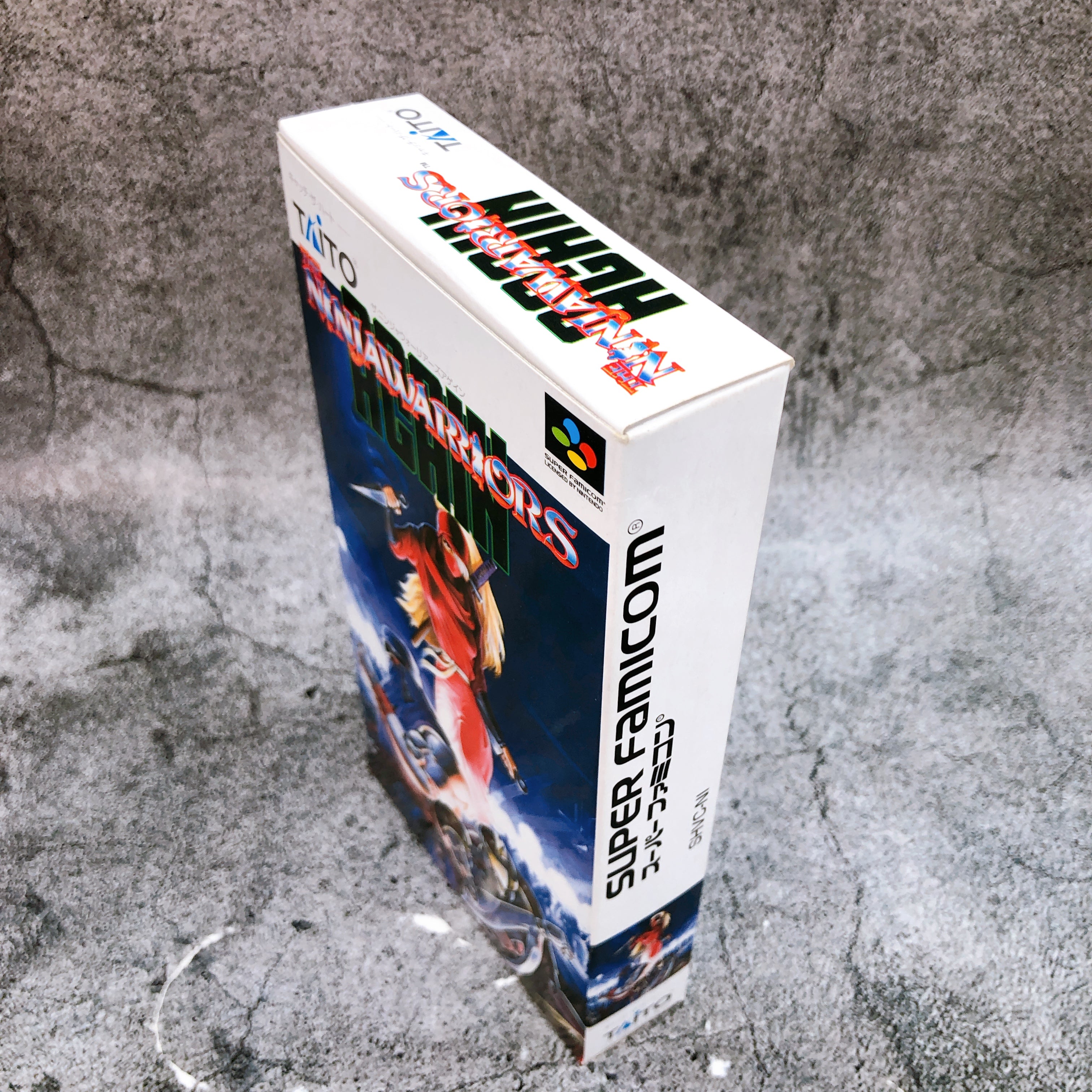 Nintendo Super Famicom Ninja Warriors Again Taito Japan SNES SFC Game in Stock