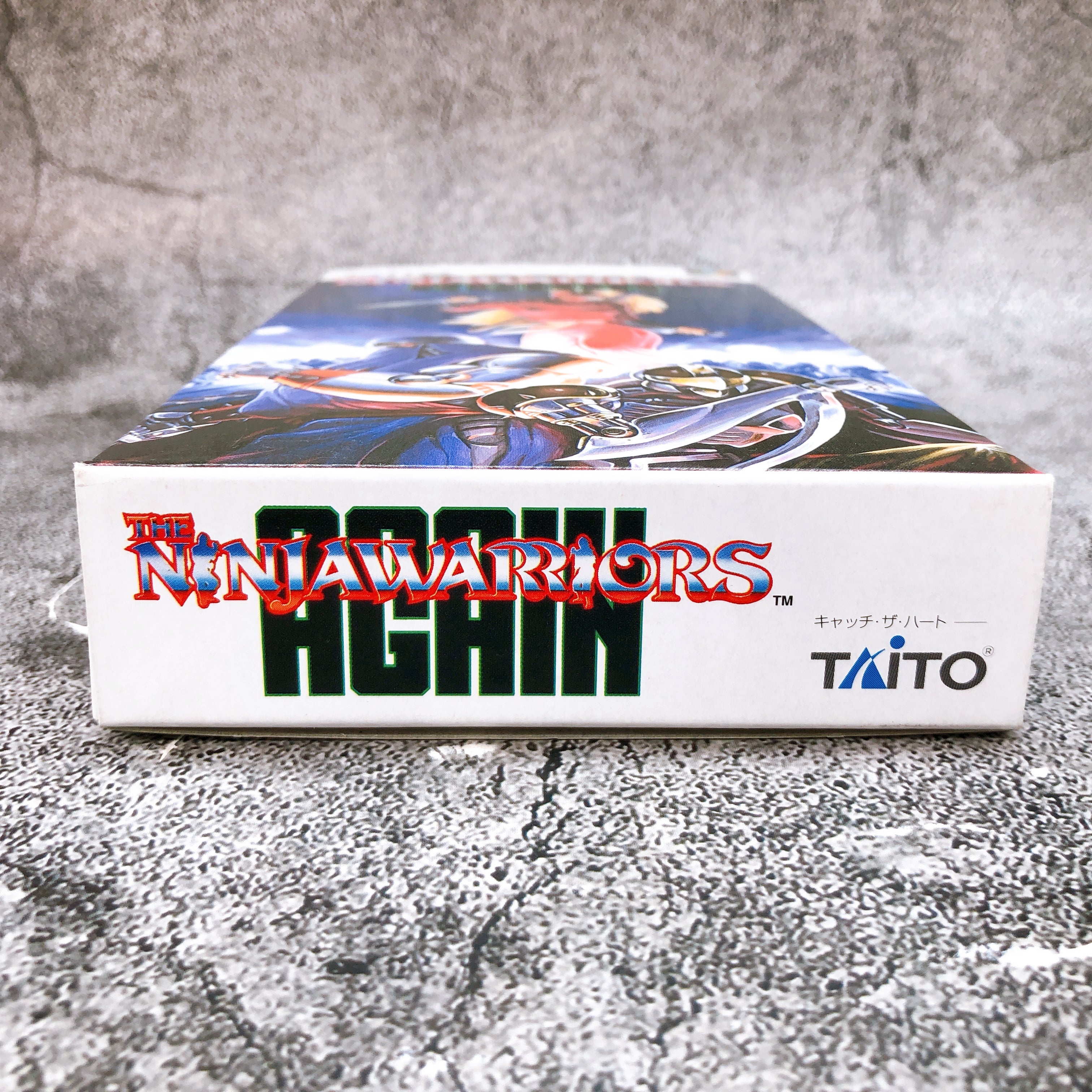 Nintendo Super Famicom Ninja Warriors Again Taito Japan SNES SFC Game in Stock