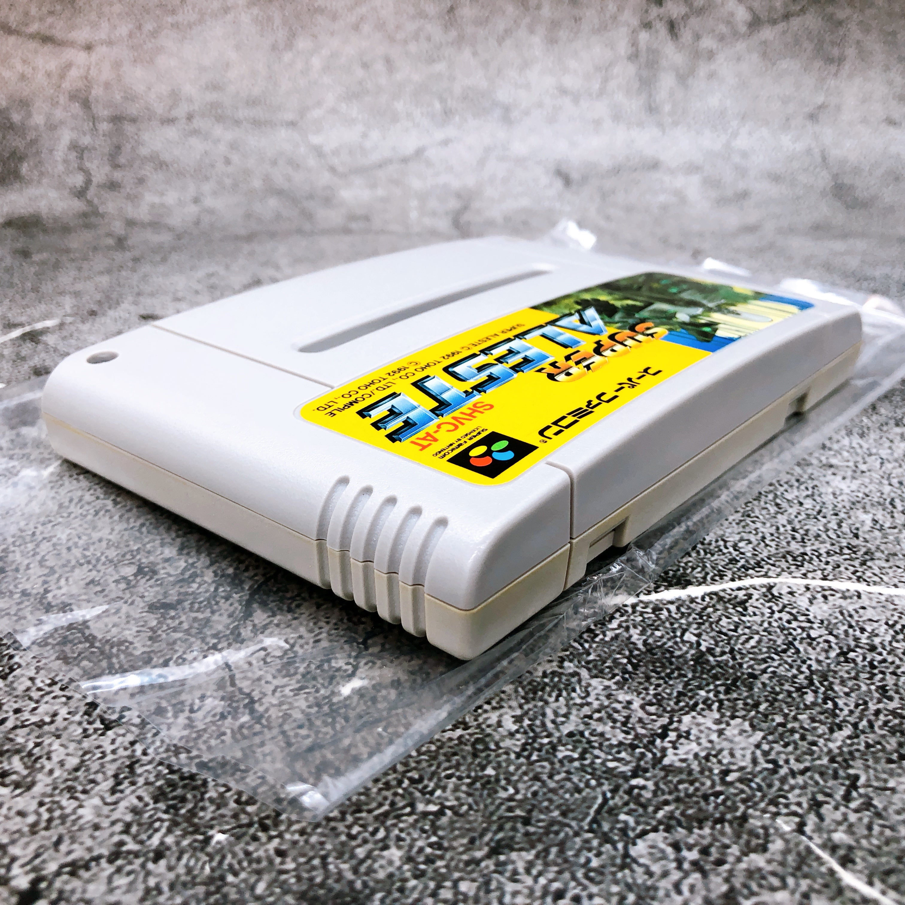 Nintendo Super Famicom Super Aleste Toho Japan Shooting SNES SFC Game in Stock