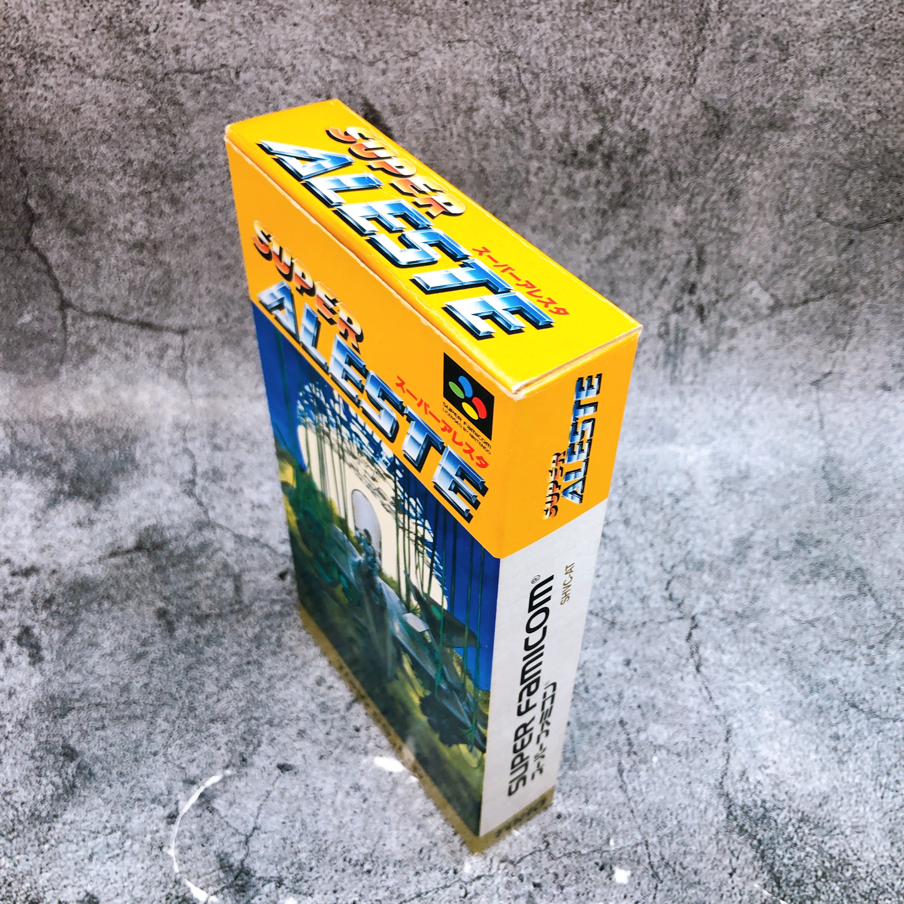 Nintendo Super Famicom Super Aleste Toho Japan Shooting SNES SFC Game in Stock