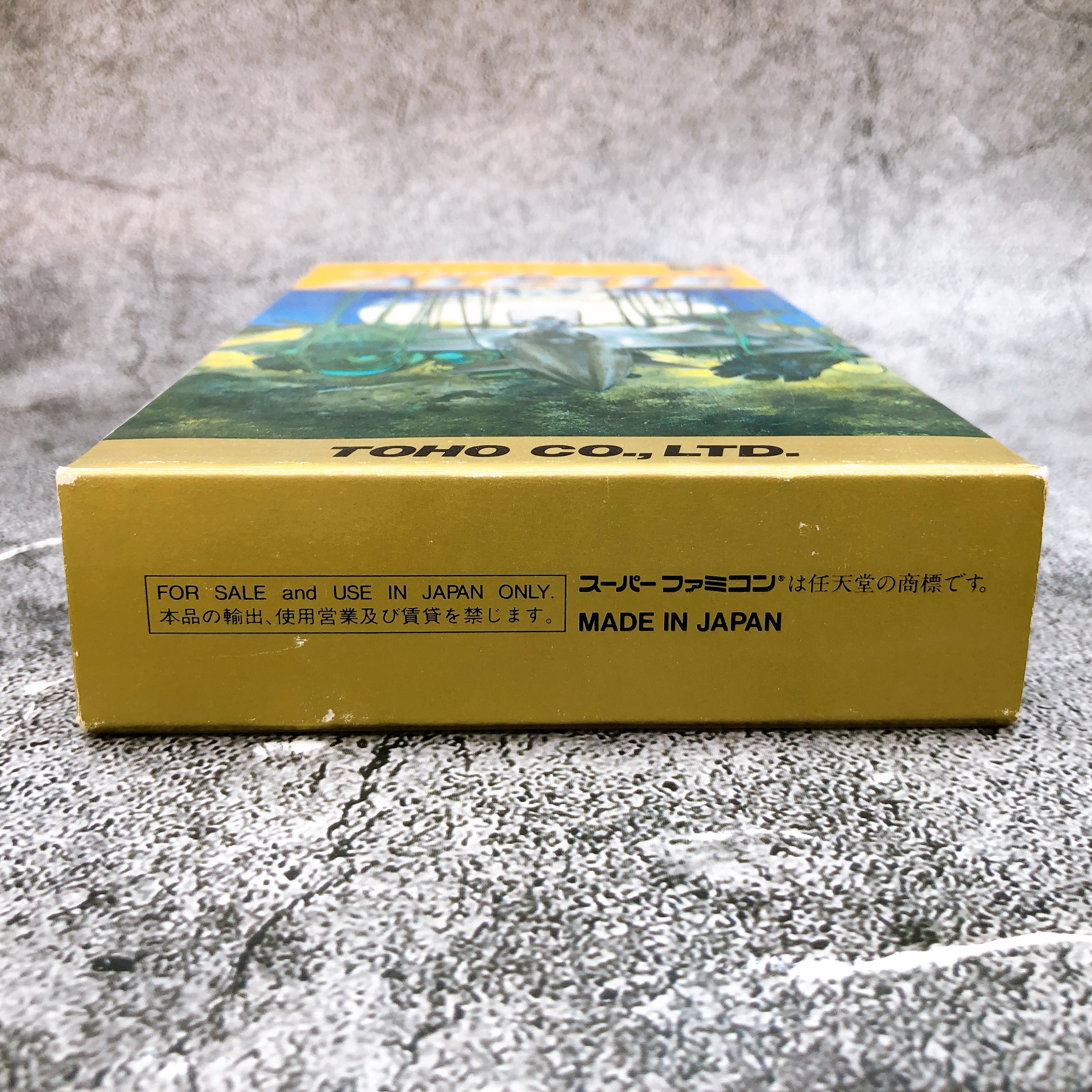 Nintendo Super Famicom Super Aleste Toho Japan Shooting SNES SFC Game in Stock