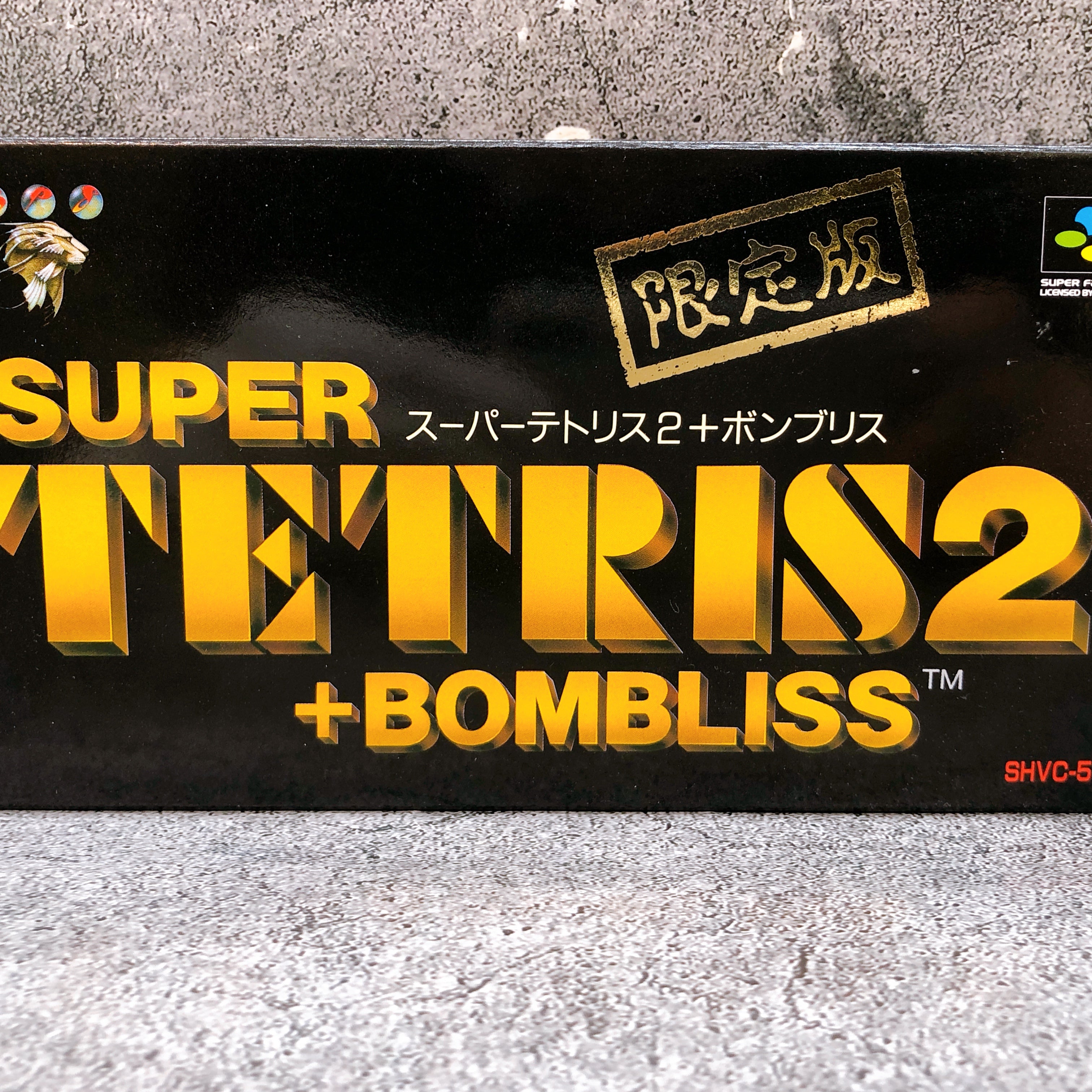 Nintendo Super Famicom SUPER TETRIS 2 + BOMBLISS Limited SNES SFC Game in Stock