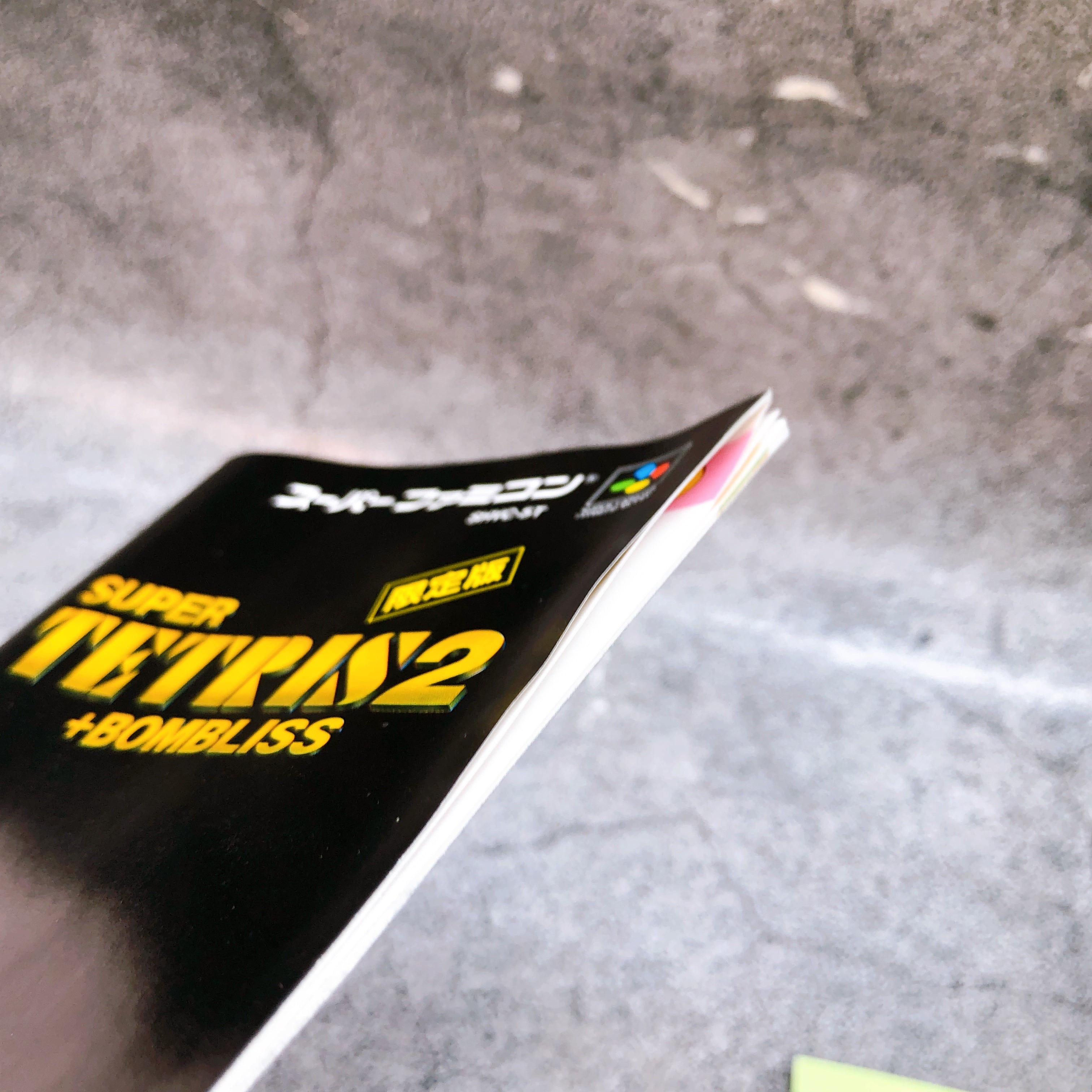 Nintendo Super Famicom SUPER TETRIS 2 + BOMBLISS Limited SNES SFC Game in Stock