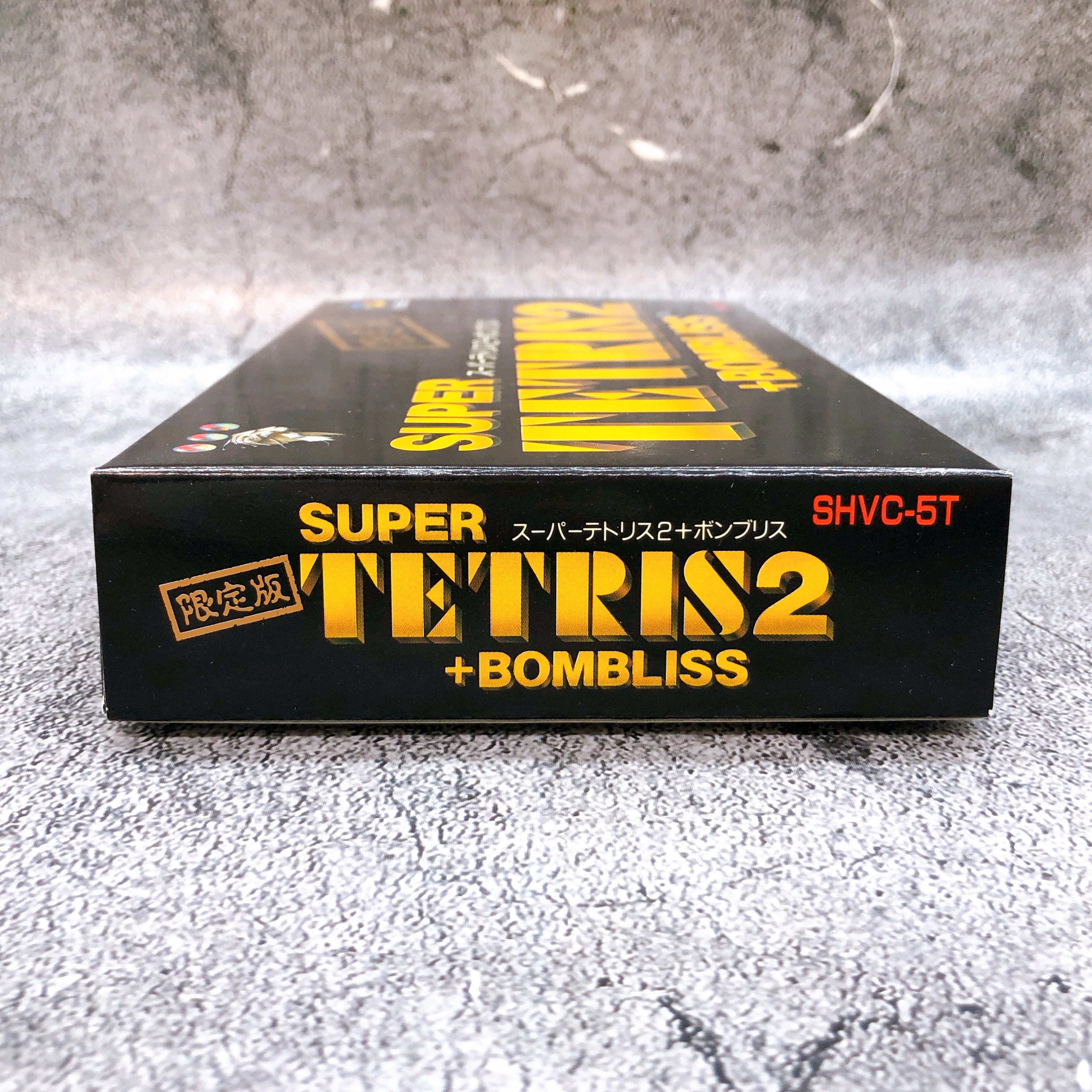 Nintendo Super Famicom SUPER TETRIS 2 + BOMBLISS Limited SNES SFC Game in Stock
