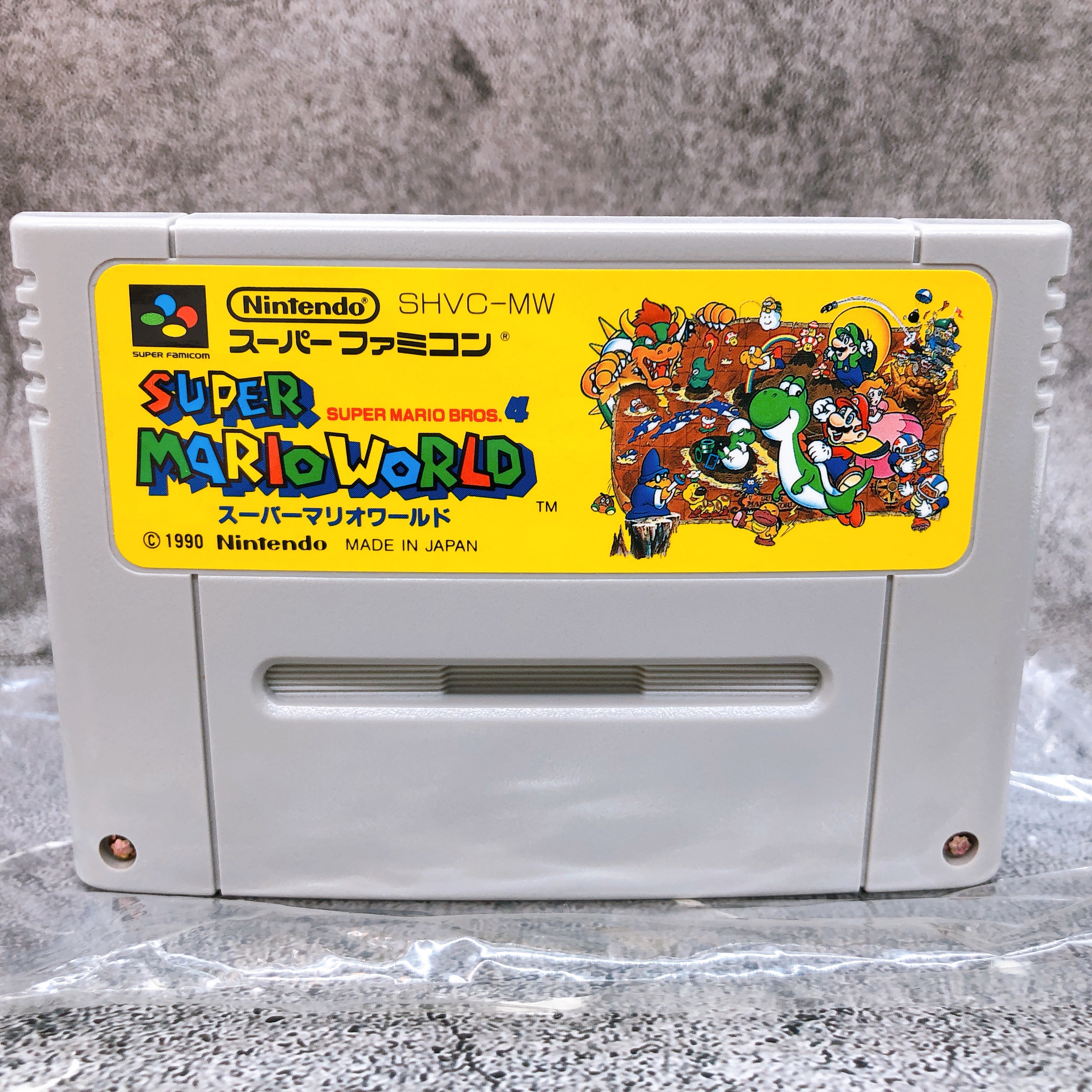 Nintendo Super Famicom Super Mario World Japan SNES SFC Game in Stock
