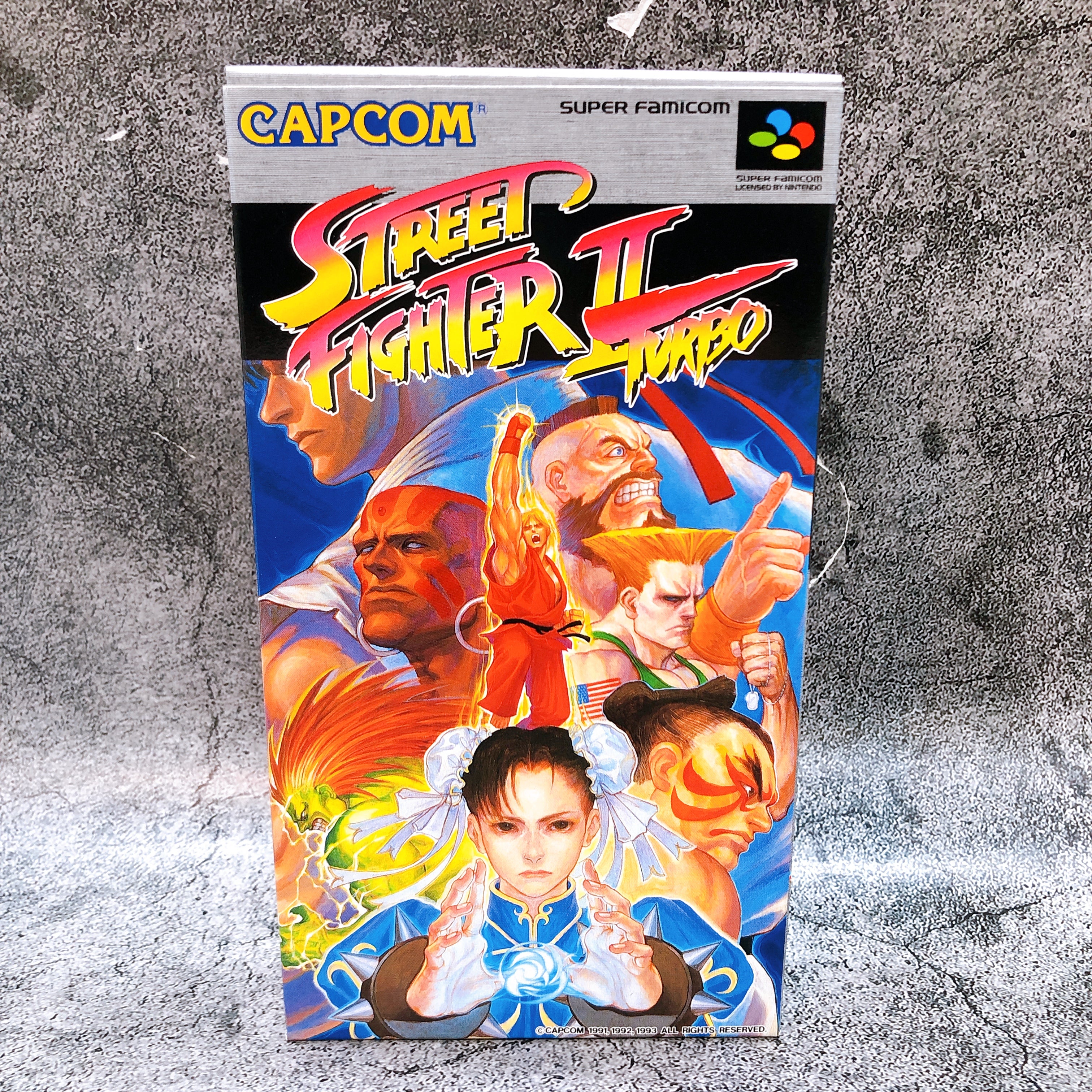 Nintendo Super Famicom Street Fighter II 2 Turbo Capcom SNES SFC Fighting Game