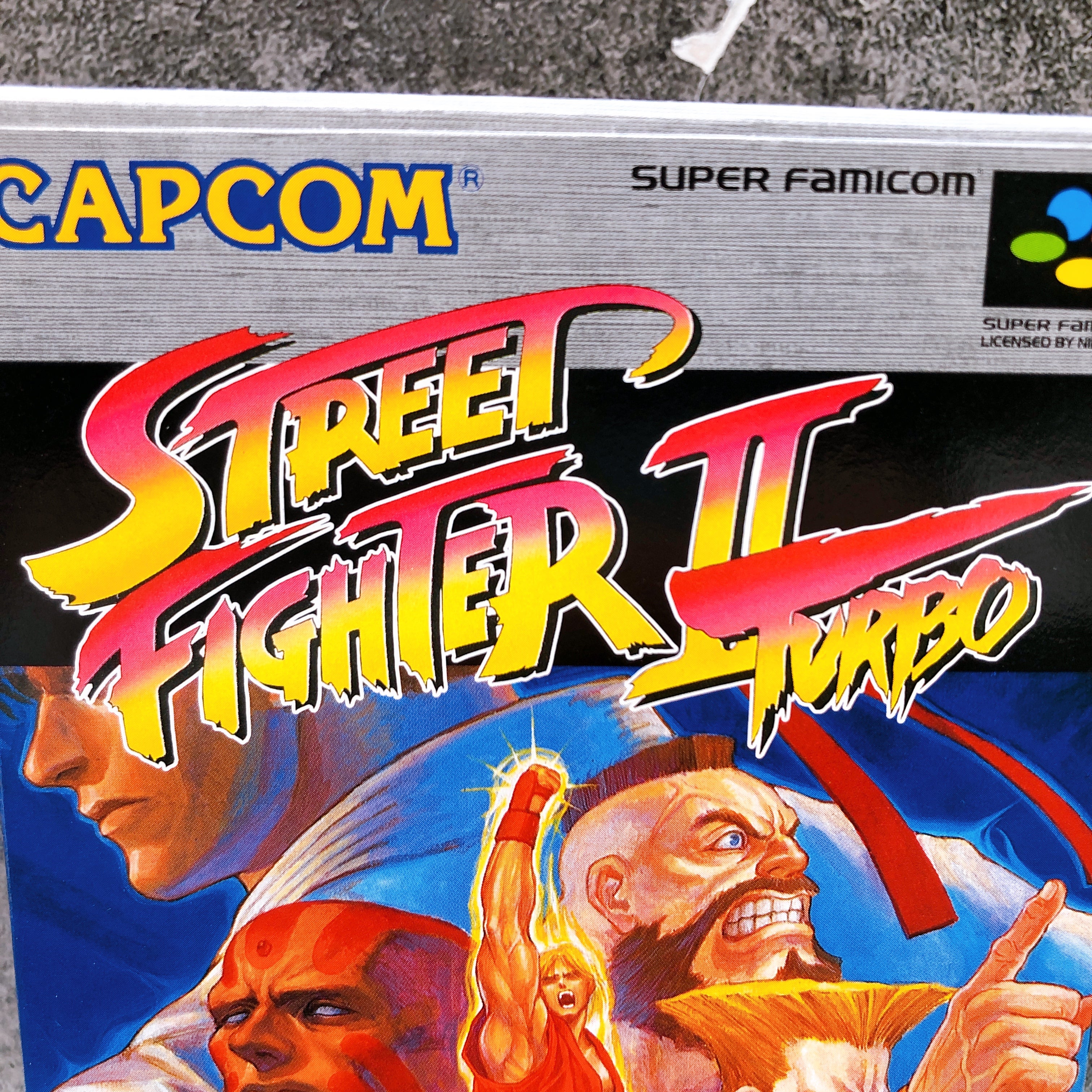 Nintendo Super Famicom Street Fighter II 2 Turbo Capcom SNES SFC Fighting Game