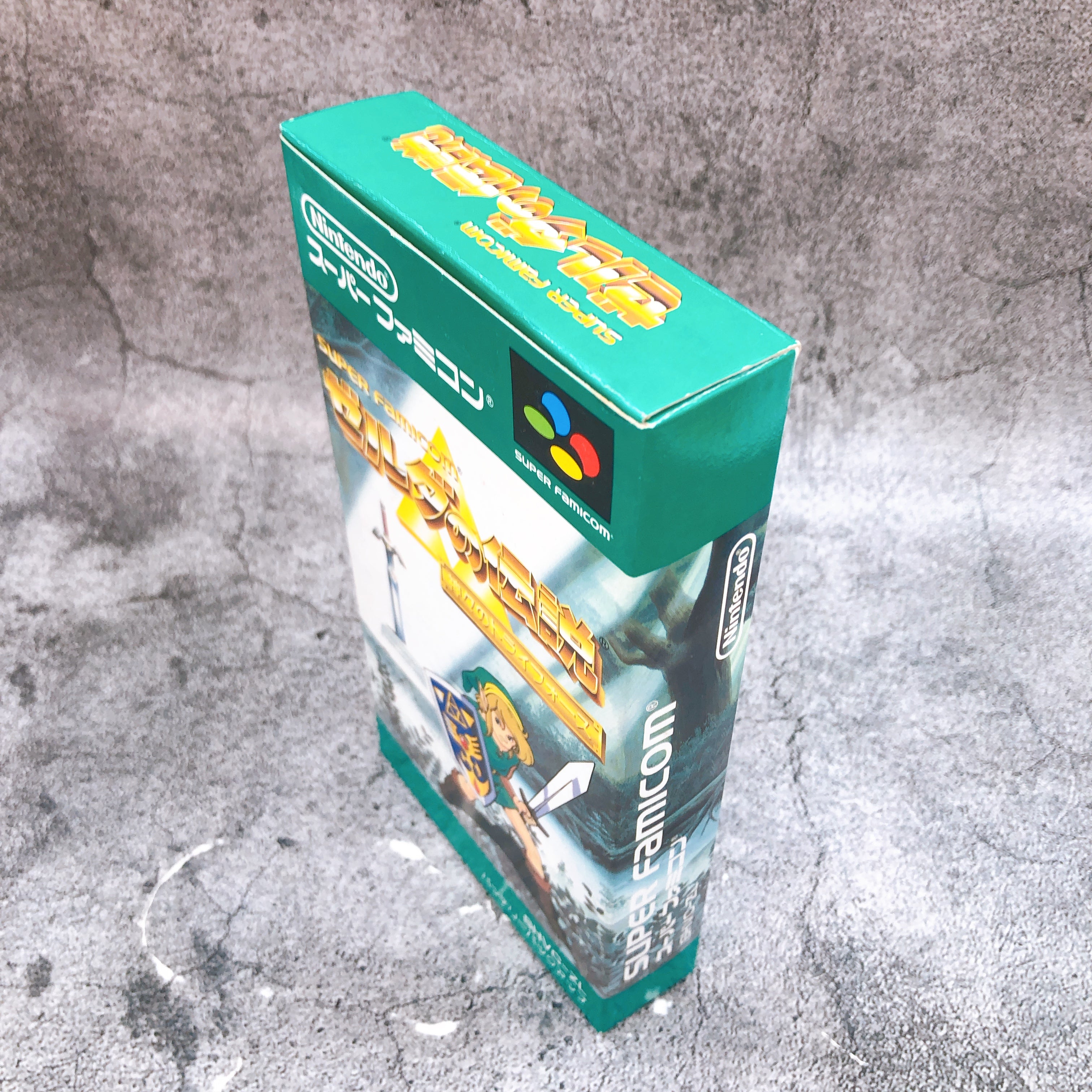 Nintendo Super Famicom The Legend of Zelda Triforce Japan SNES SFC Game in Stock