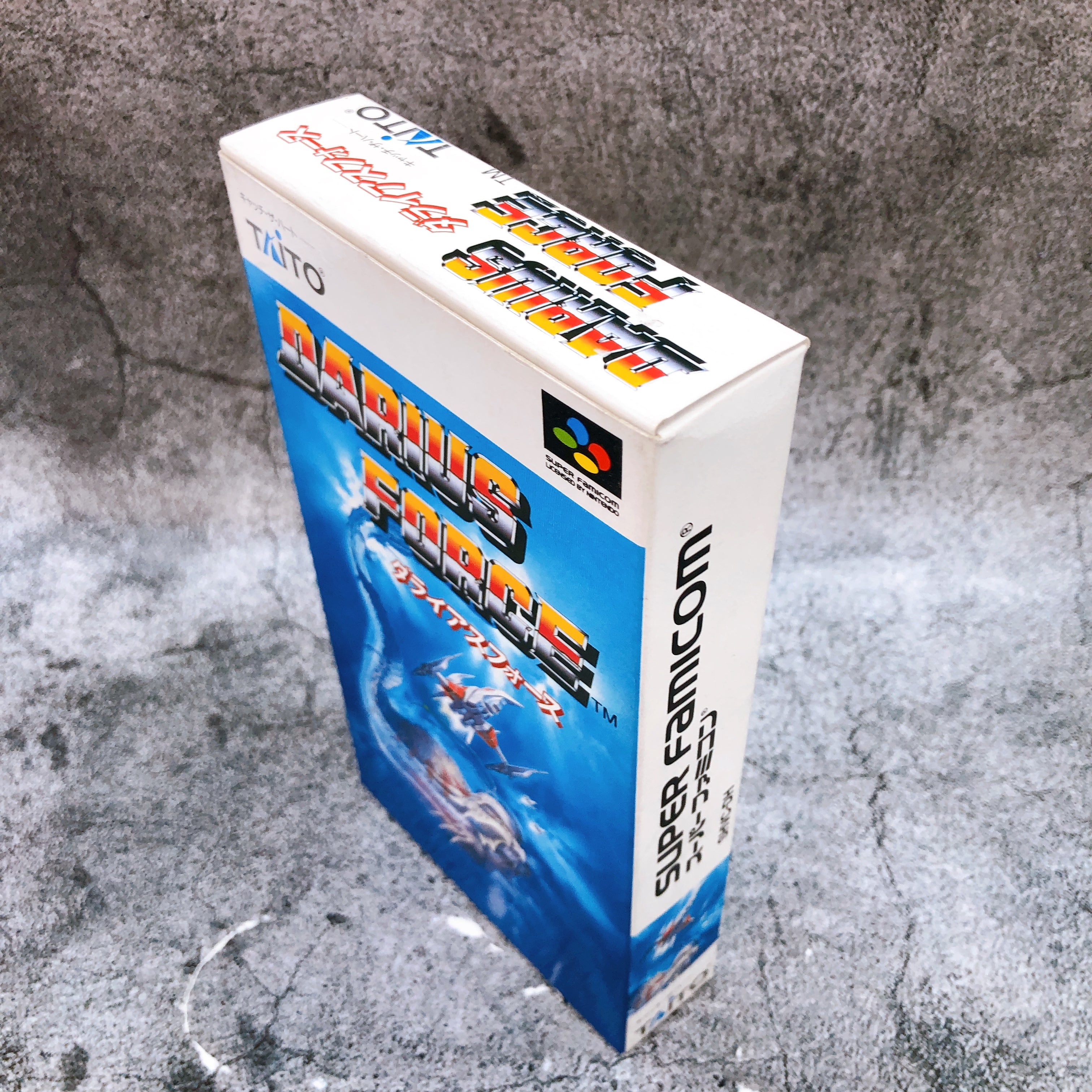 Nintendo Super Famicom Darius Force Taito Japan SNES SFC Shooting Game in Stock