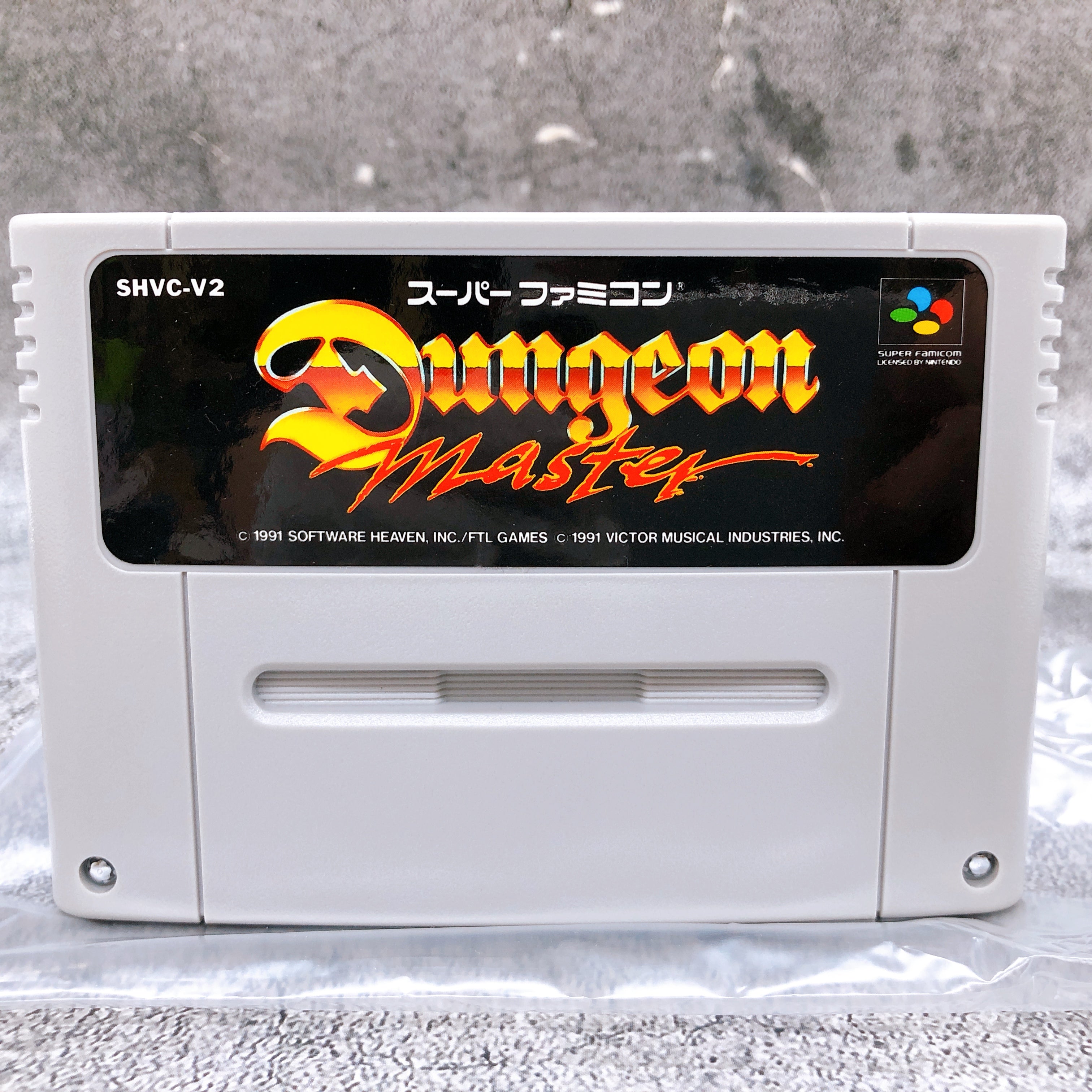 Nintendo Super Famicom Dungeon Master RPG Victor Japan SNES SFC Game FASTSHIP