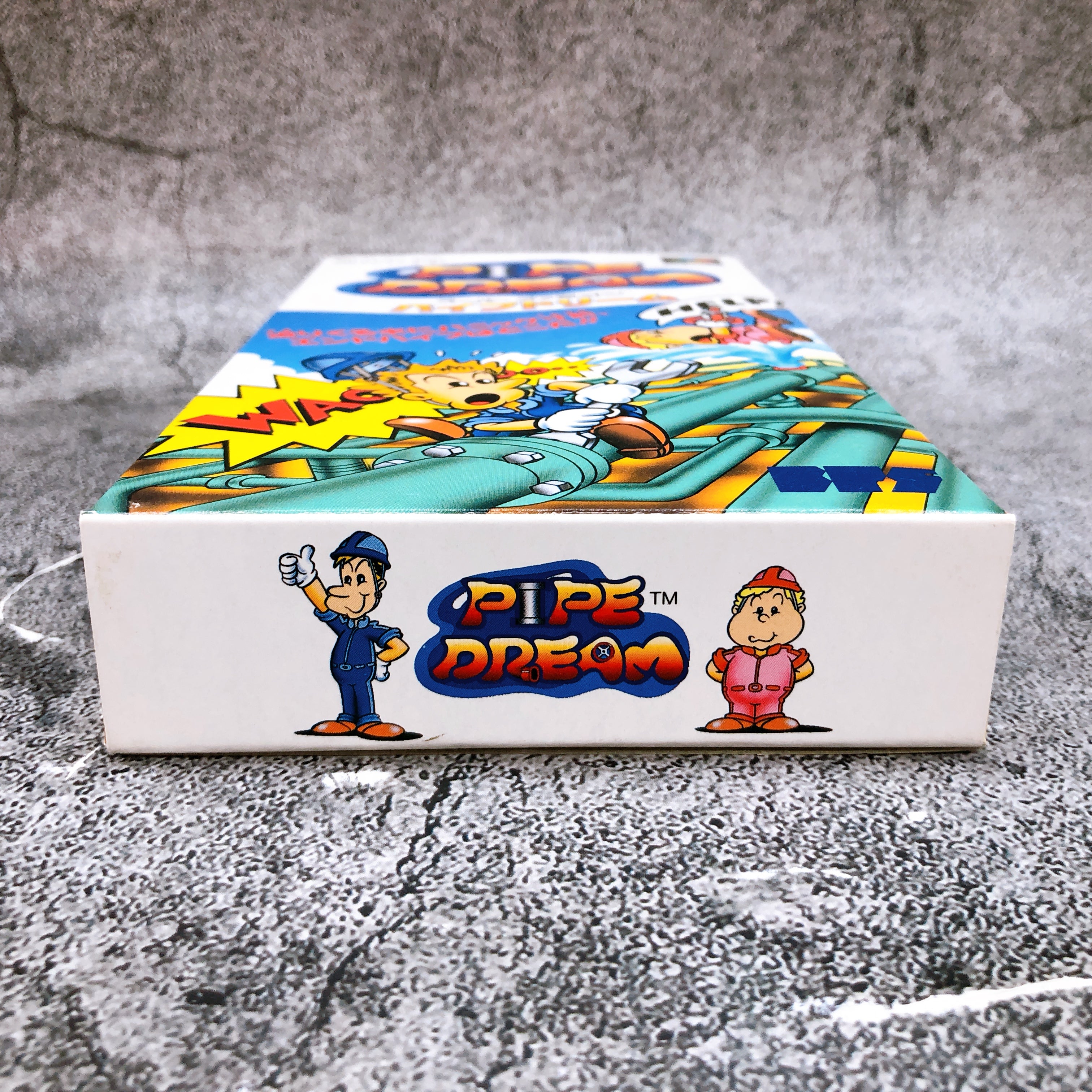 Nintendo Super Famicom Pipe Dream BPS Japan SNES SFC Game in Stock