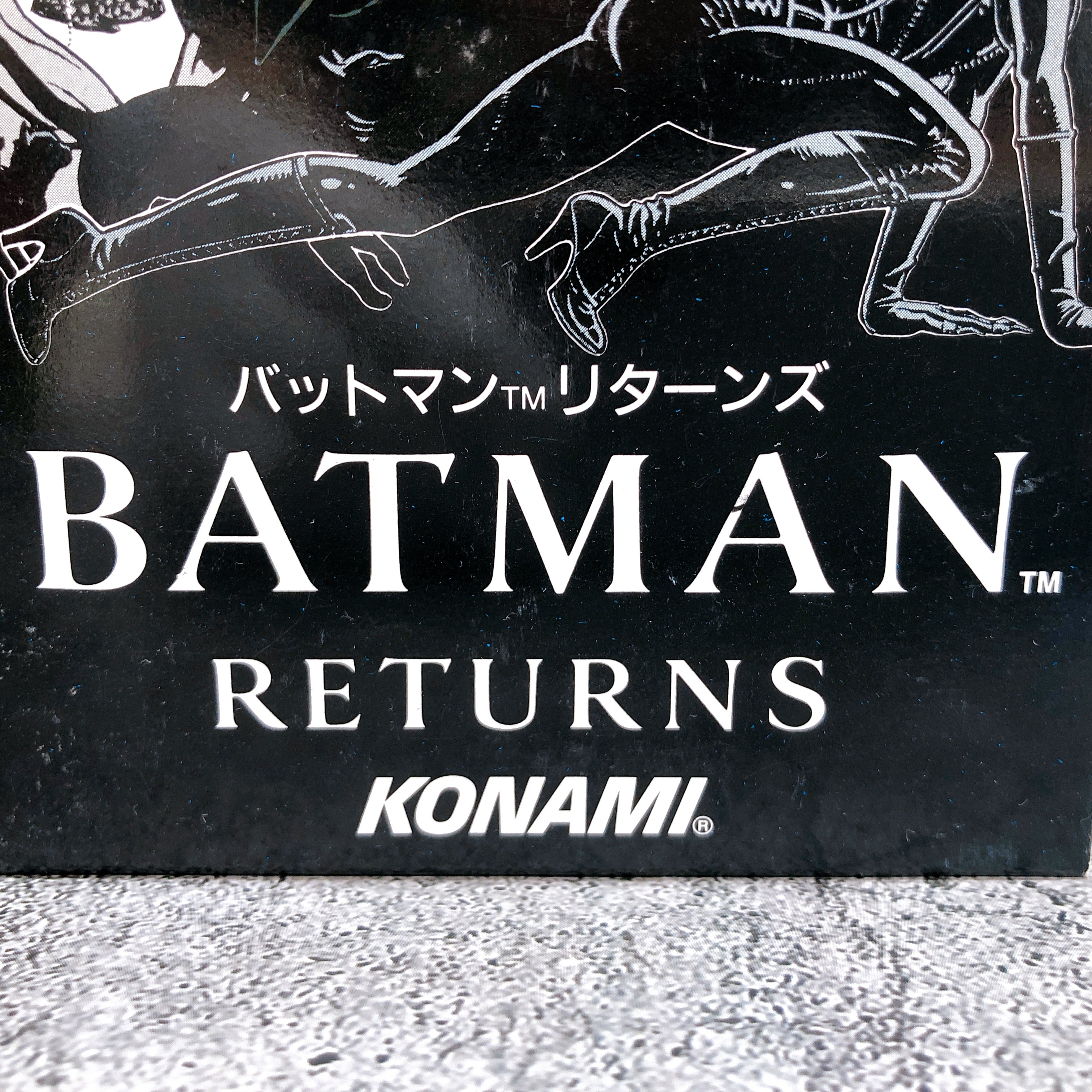 Nintendo Super Famicom Batman Returns Konami Japan SNES SFC Game in Stock