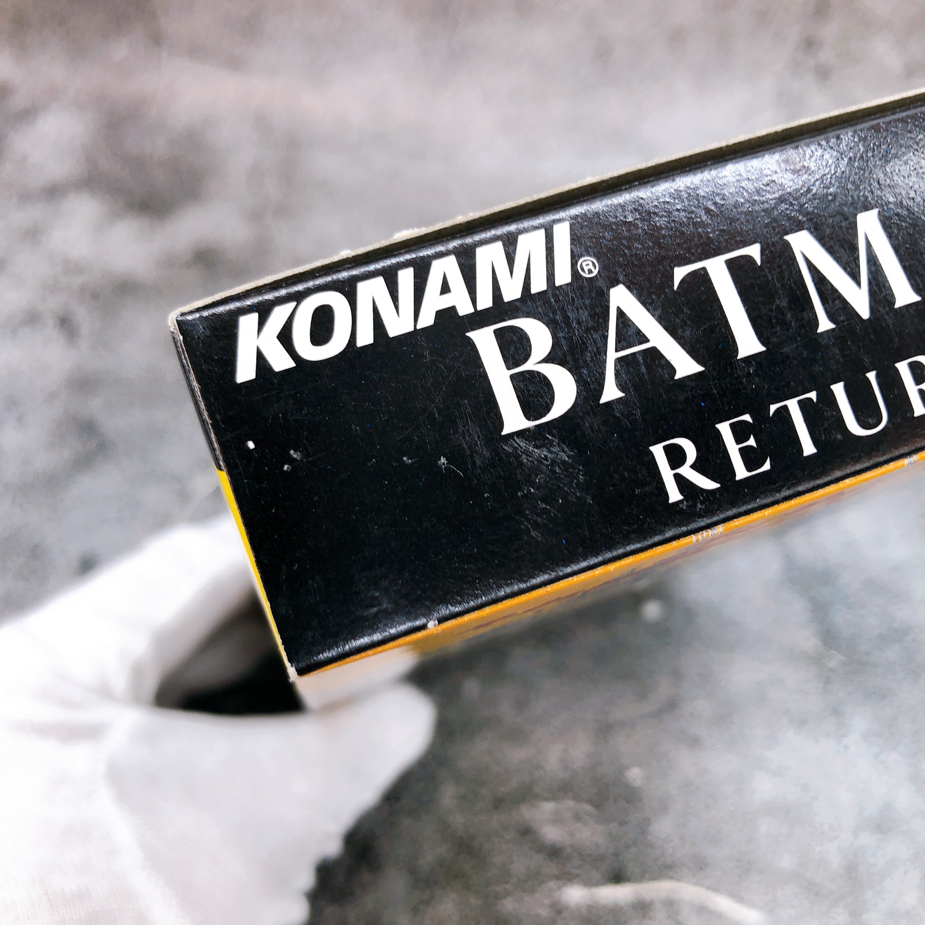 Nintendo Super Famicom Batman Returns Konami Japan SNES SFC Game in Stock
