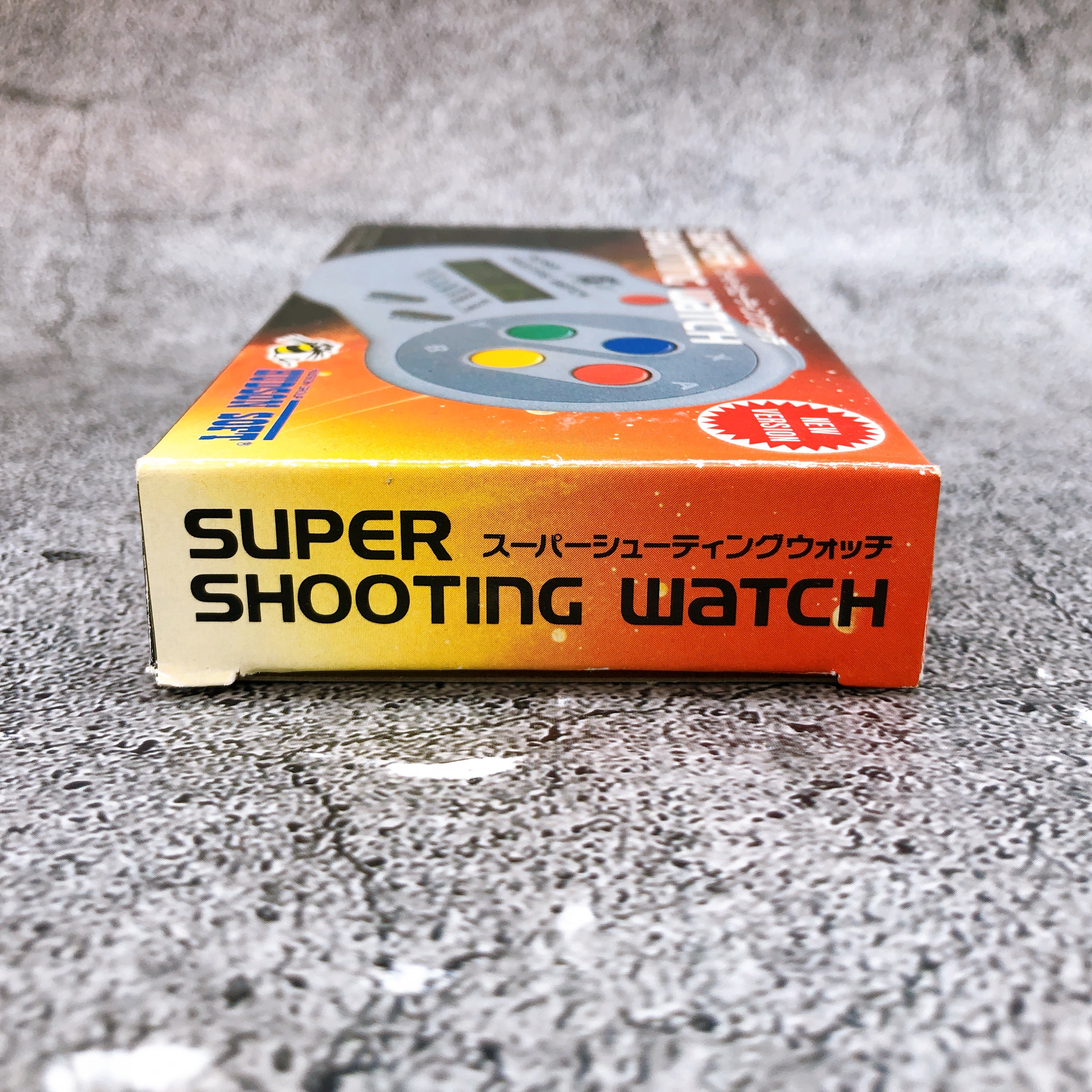 Hudson Soft Super Shooting Watch HC695 Retro Game Timer Counter Boxed in Stock