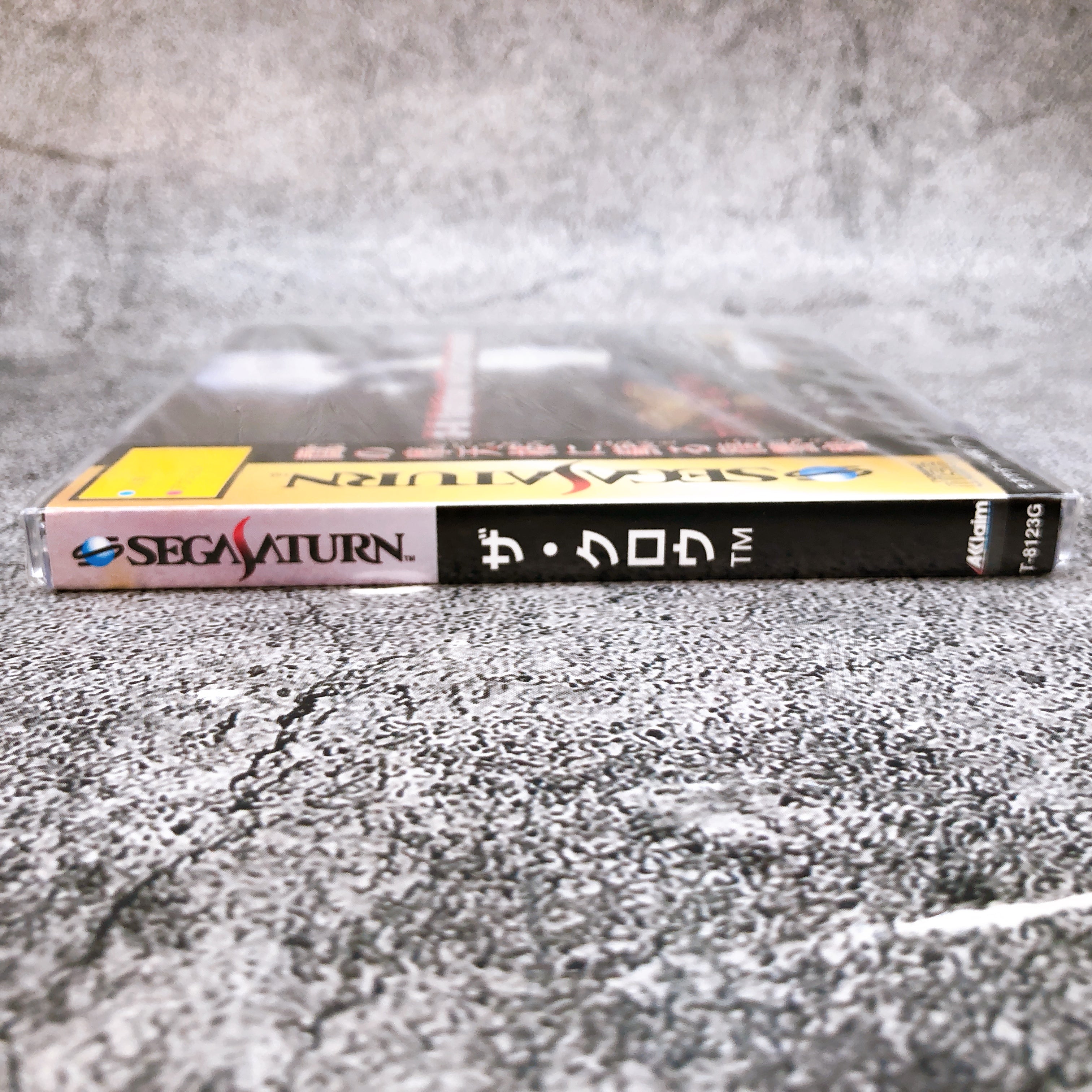 Sega Saturn The Crow City of Angels SS 3D Fighting Game Acclaim Japan Sealed New