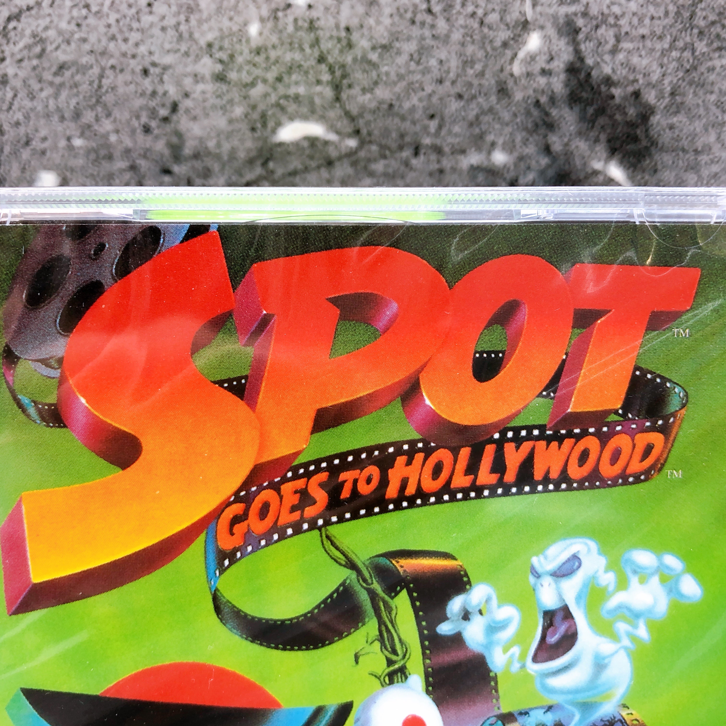 Sega Saturn Spot Goes to Hollywood SS Action Game Virgin Interactive Japan NEW