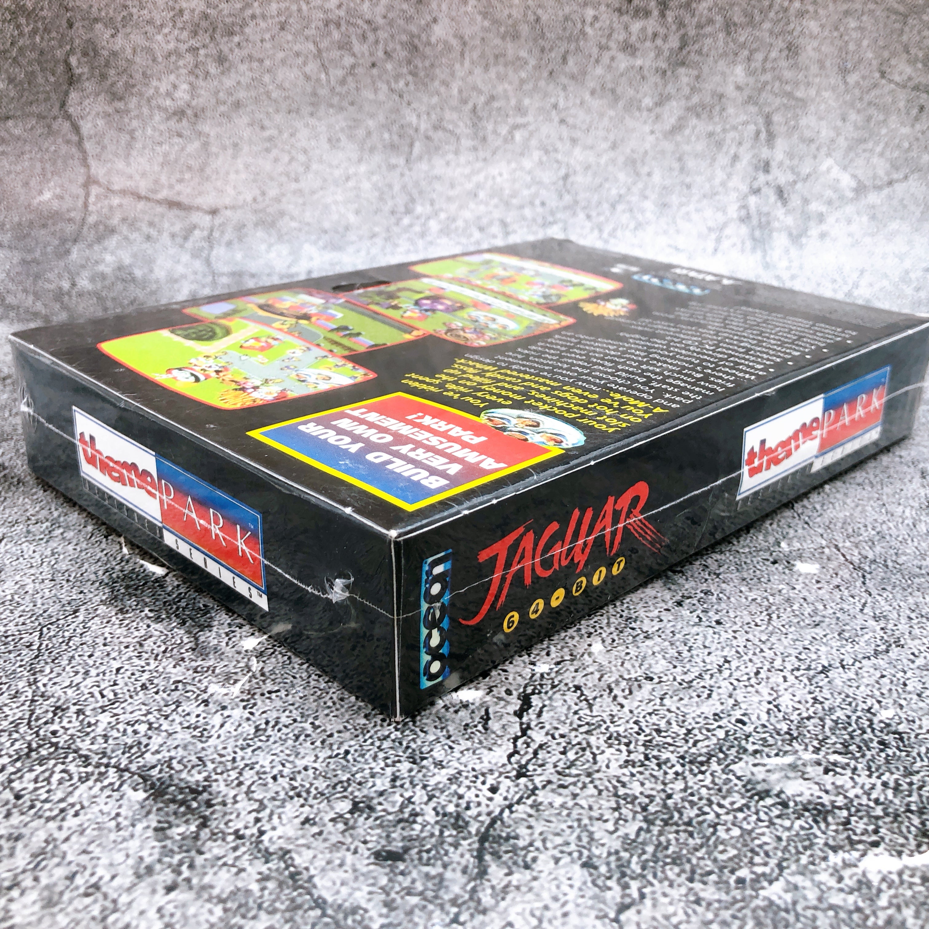 Atari Jaguar Theme Park Designer Series 64 Bit Ocean Game 1995 Sealed New