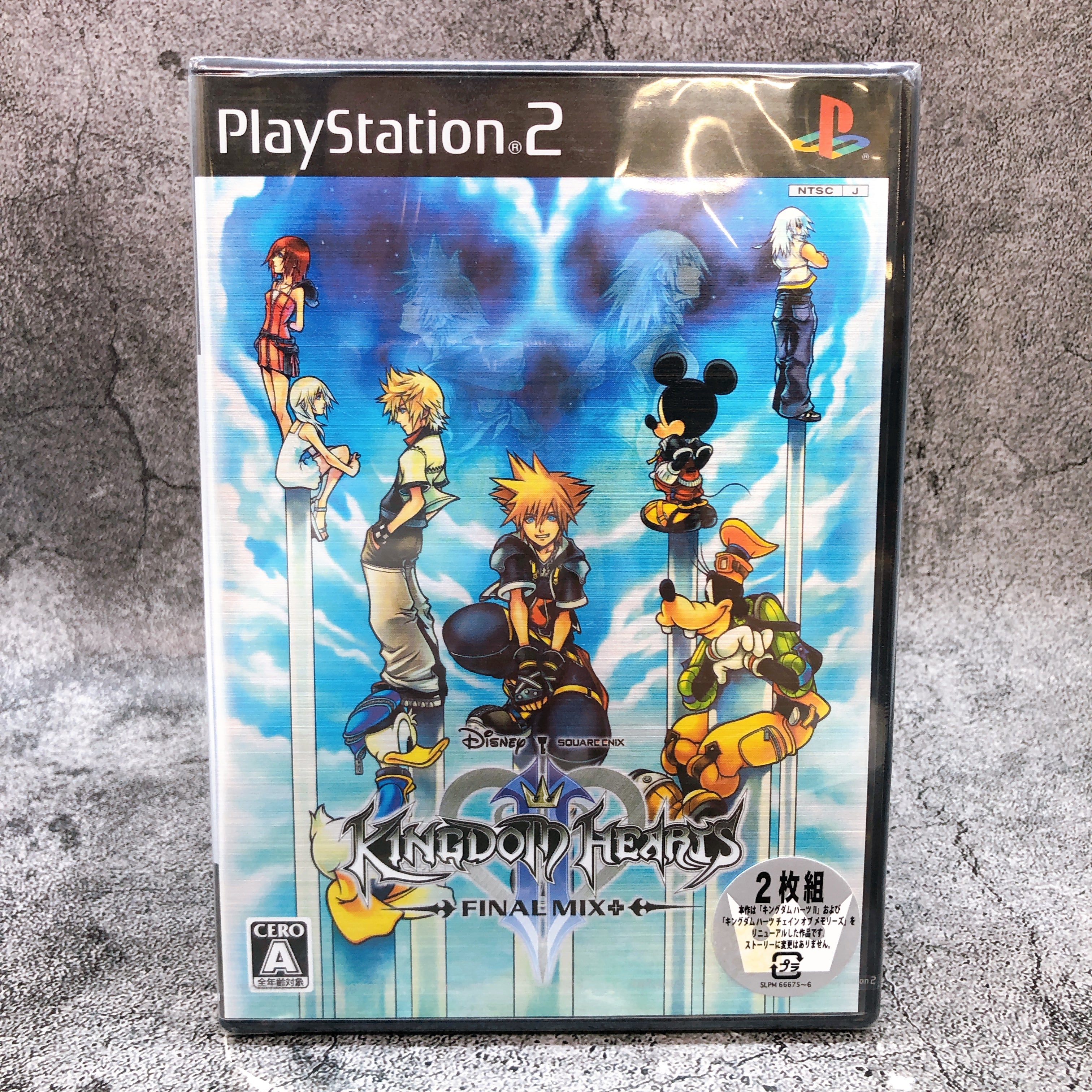 Playstation 2 Kingdom Hearts II 2 Final Mix + PS2 Square Enix Game Sealed New