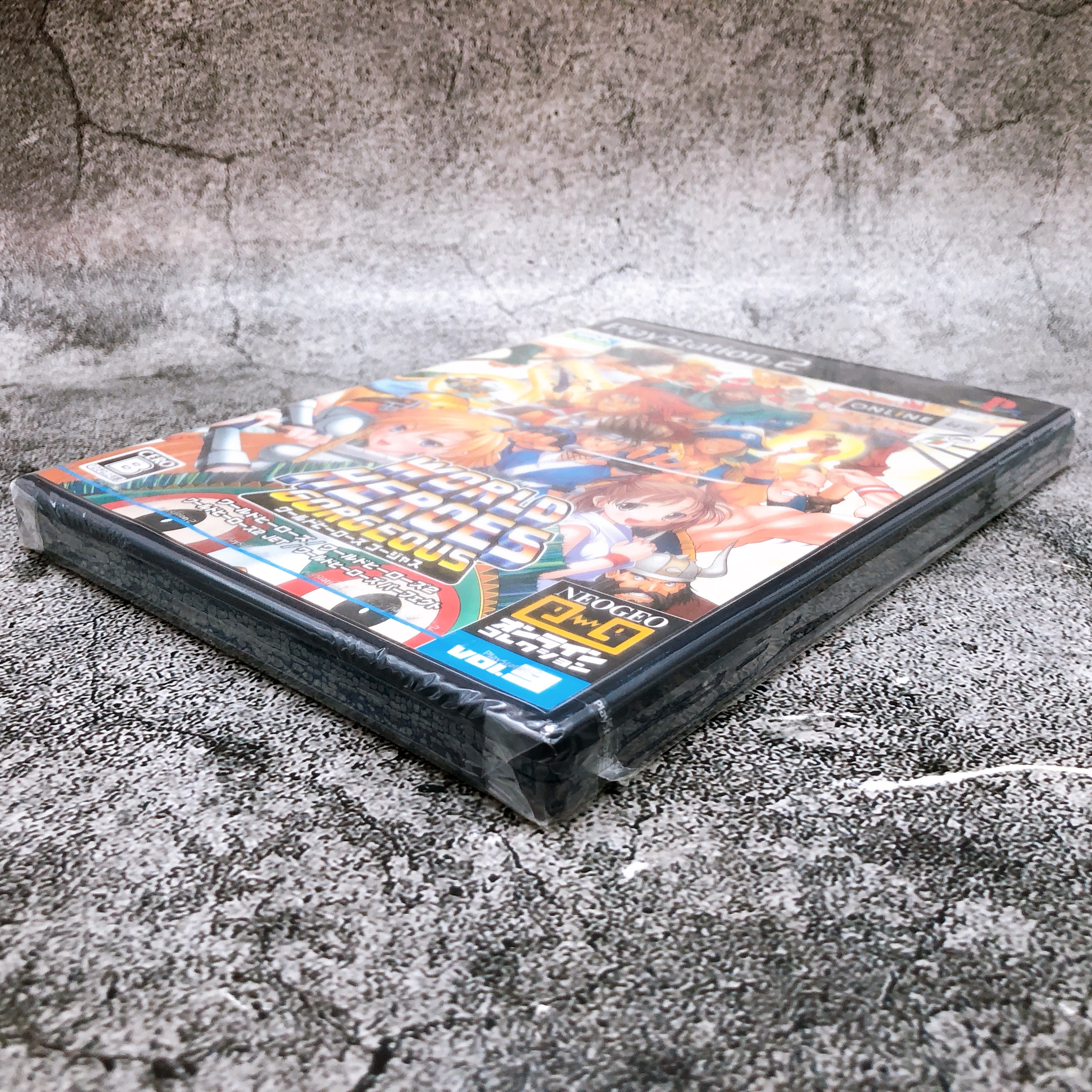 Playstation 2 World Heroes Gorgeous PS2 SNK Fighting Japan Game Sealed New