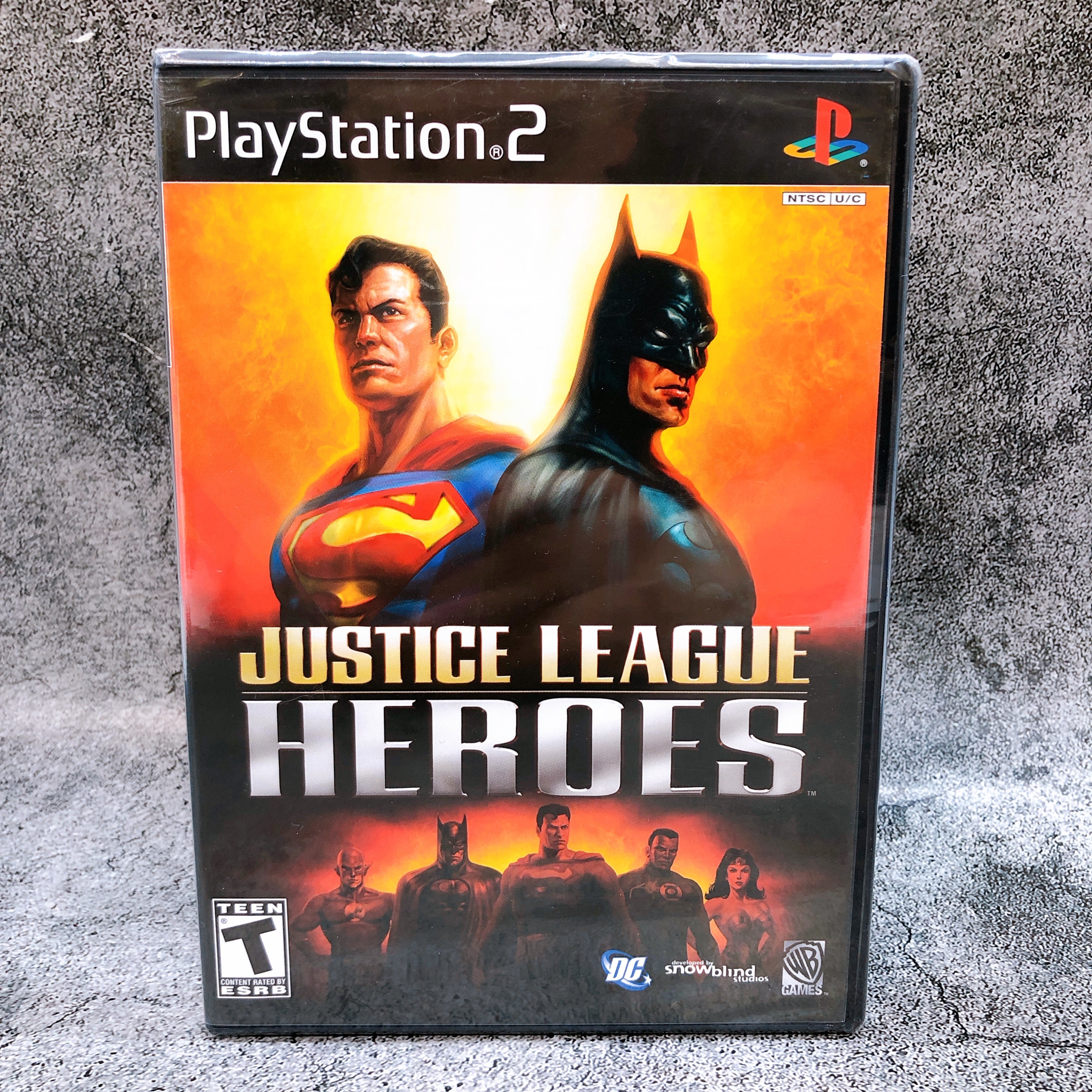 PlayStation 2 Justice League Heroes PS2 Warner Bros. Game Sealed New