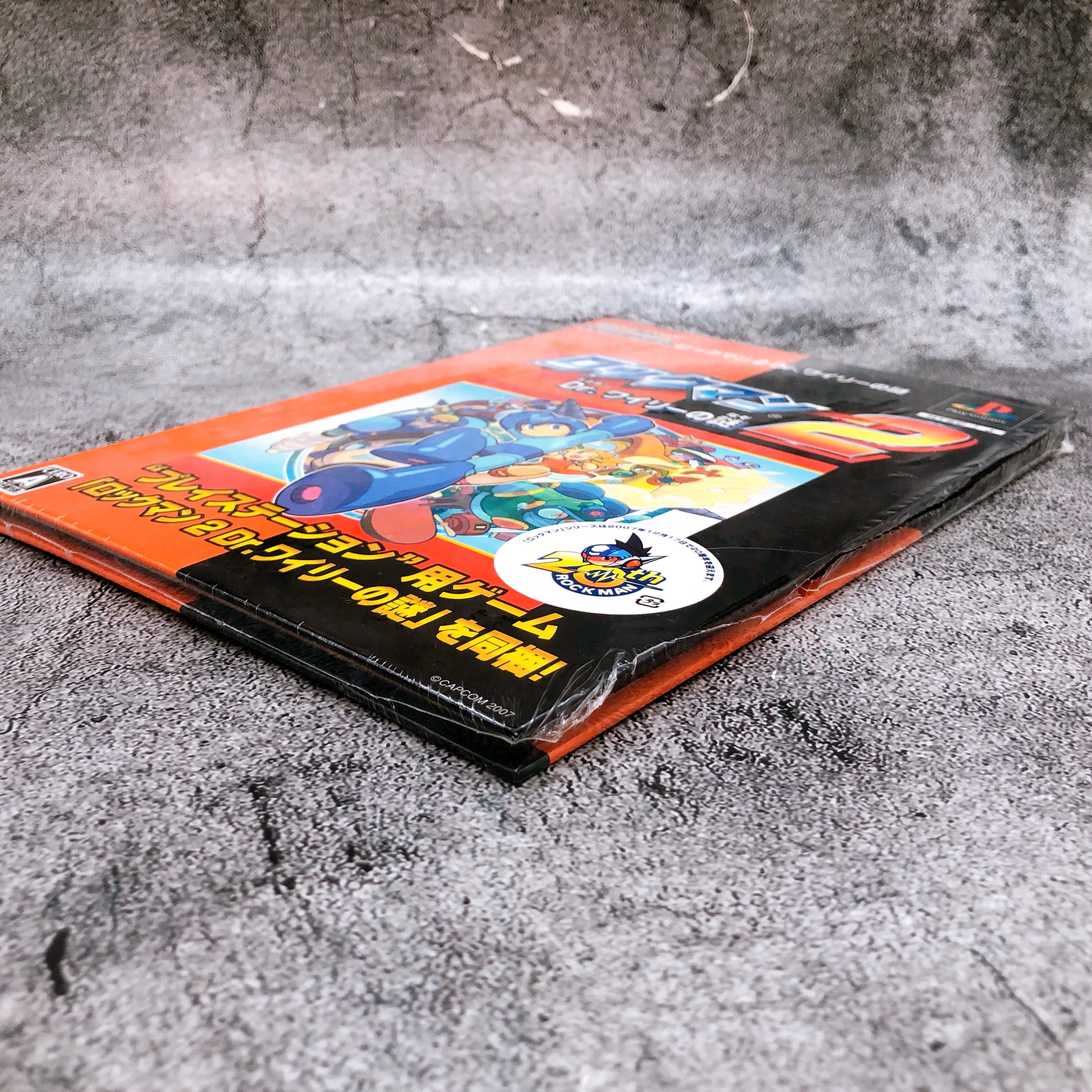 Playstation Rockman 2 Dr. Wily Mega Man Capcom Game Books PS1 Game Sealed NEW