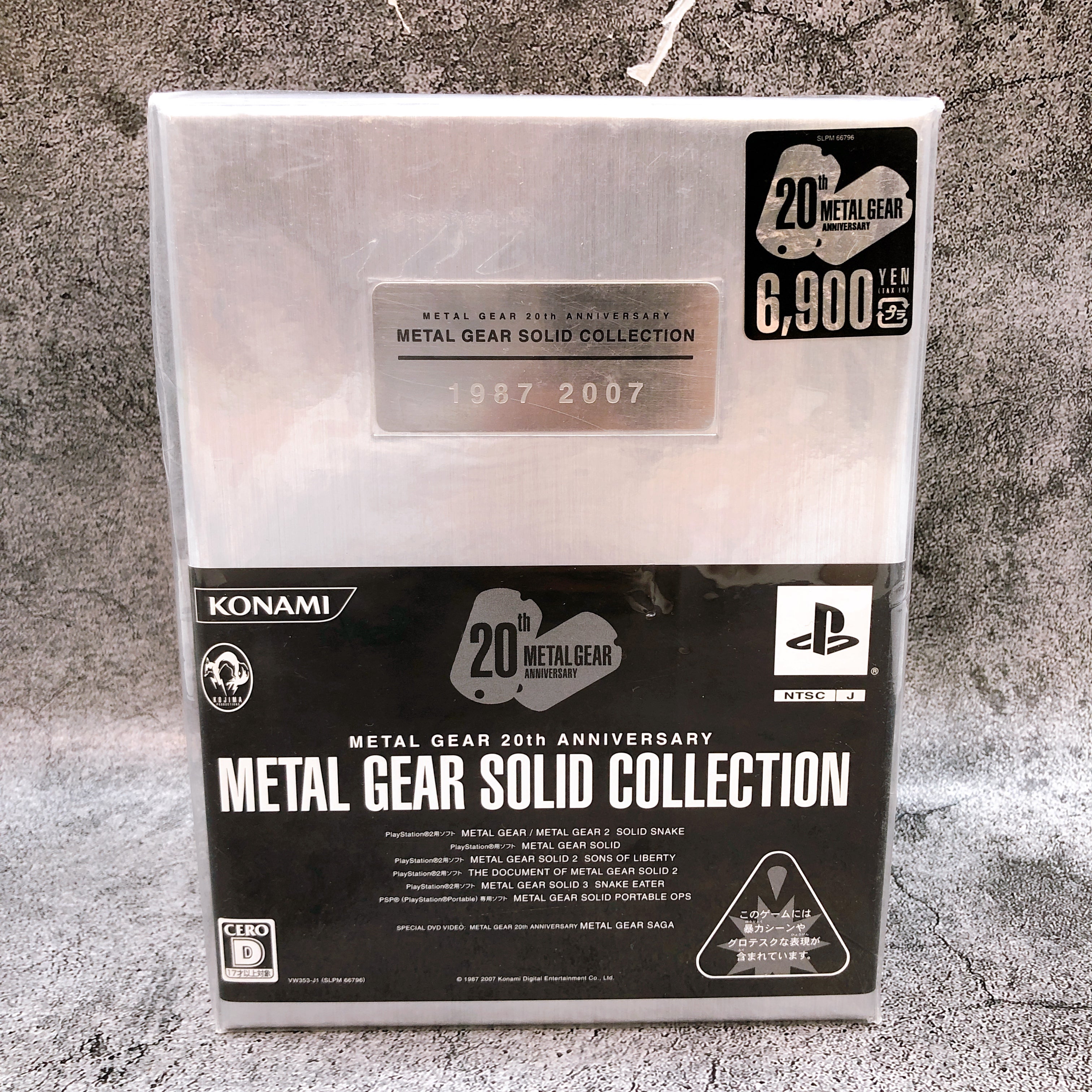 PlayStation Metal Gear Solid Collection 20th Anniversary PS1 PS2 PSP KONAMI NEW