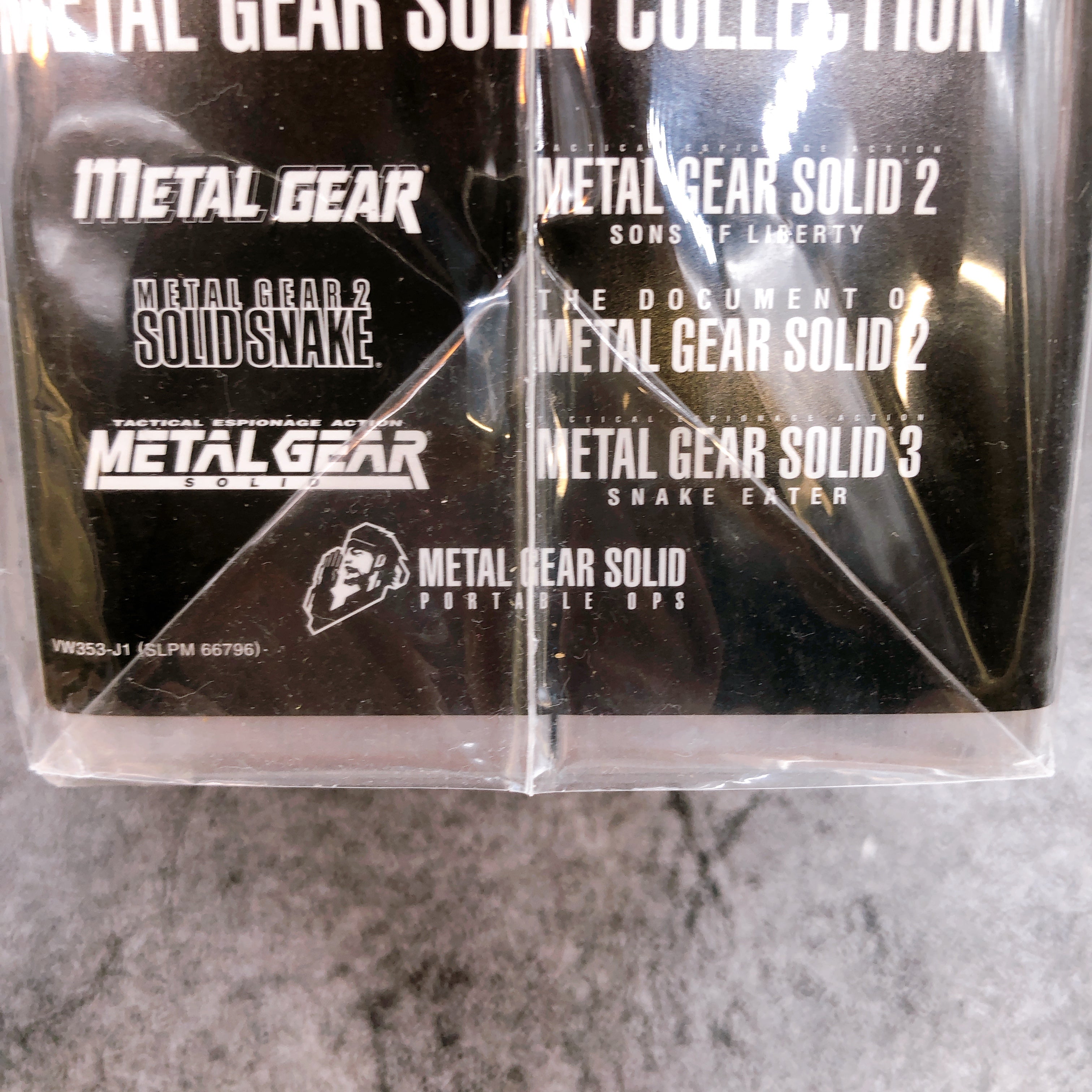 PlayStation Metal Gear Solid Collection 20th Anniversary PS1 PS2 PSP KONAMI NEW