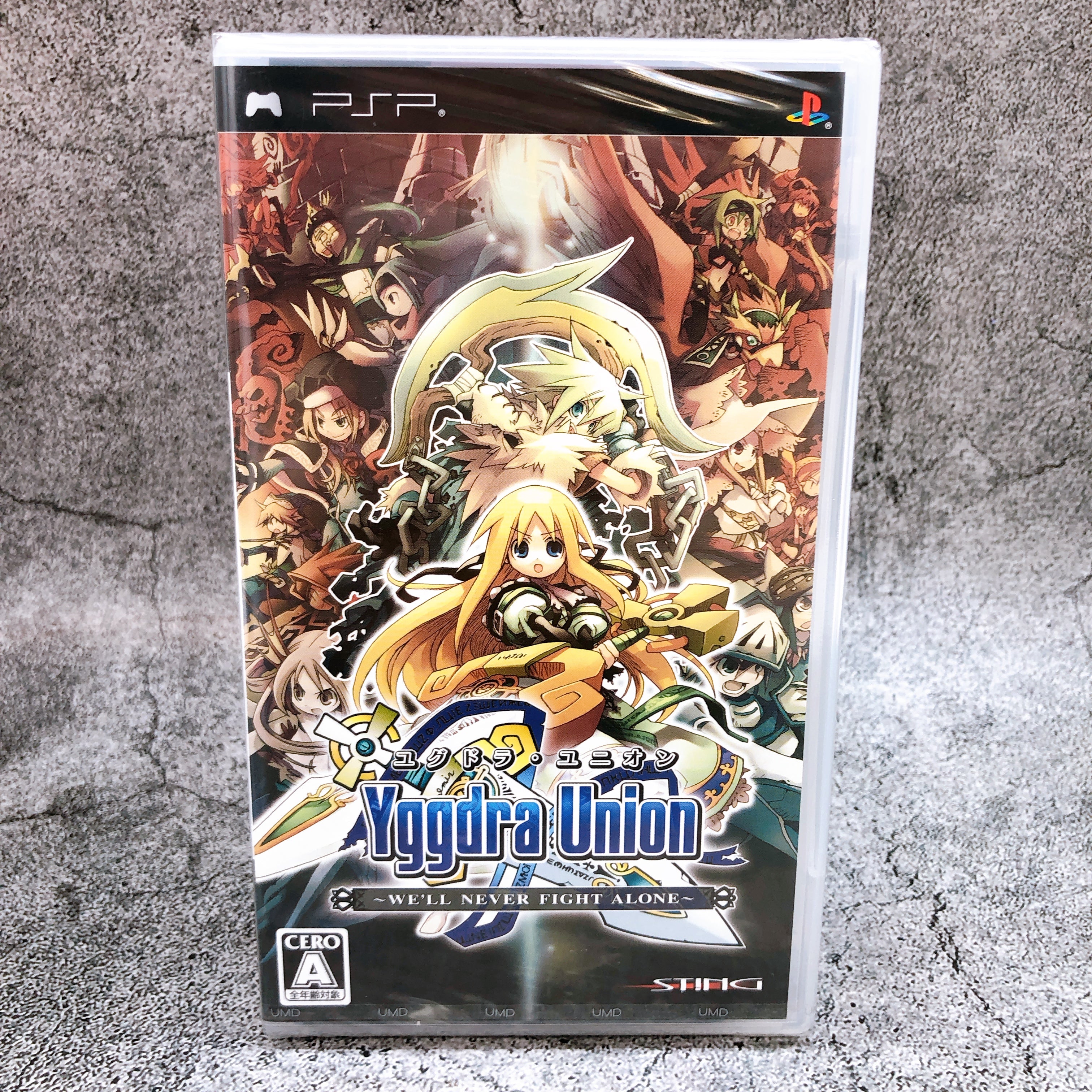 PSP Yggdra Union Sting Japan Game PlayStation Portable Sealed New