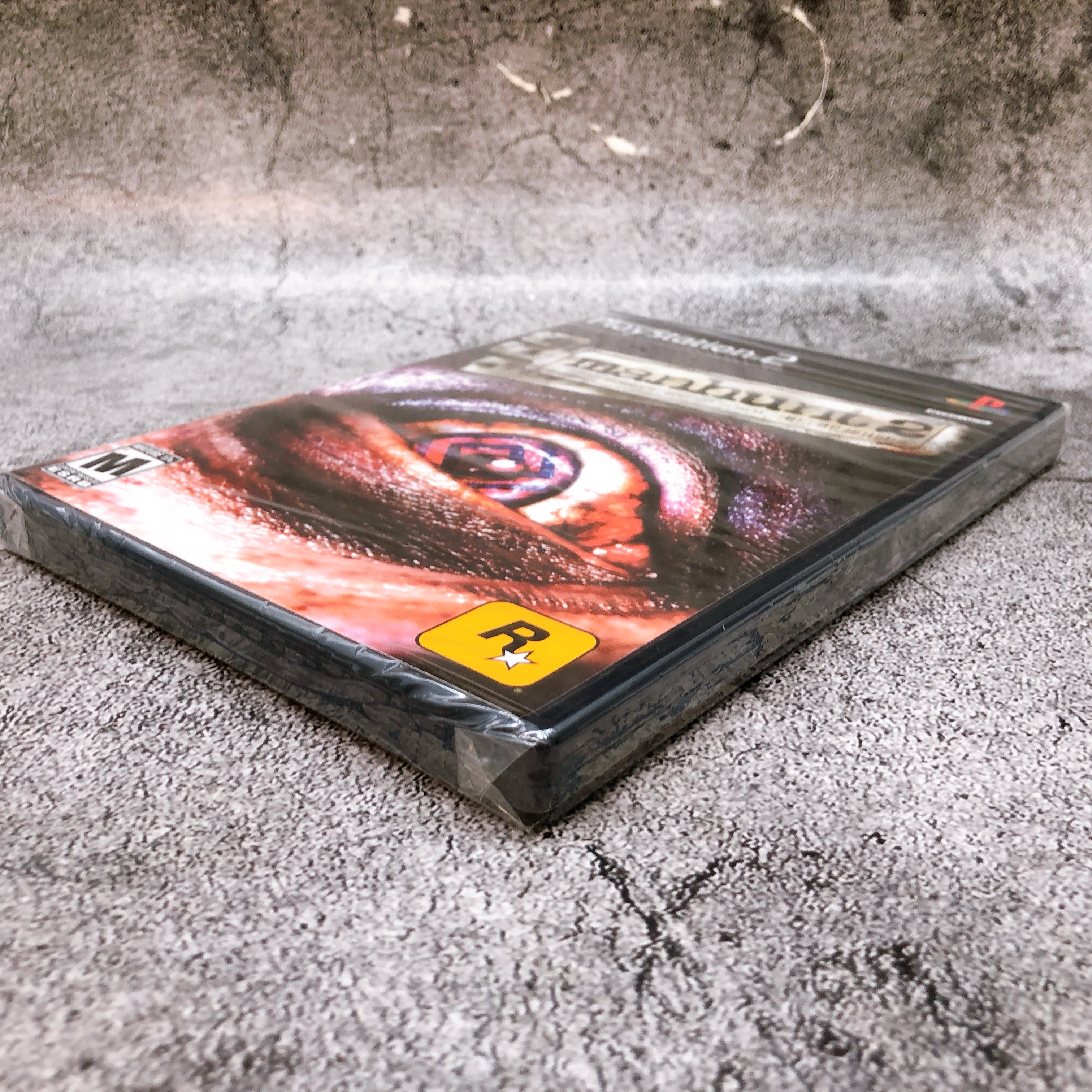 Playstation 2 Manhunt 2 PS2 Rockstar Horror Action Game Sealed New