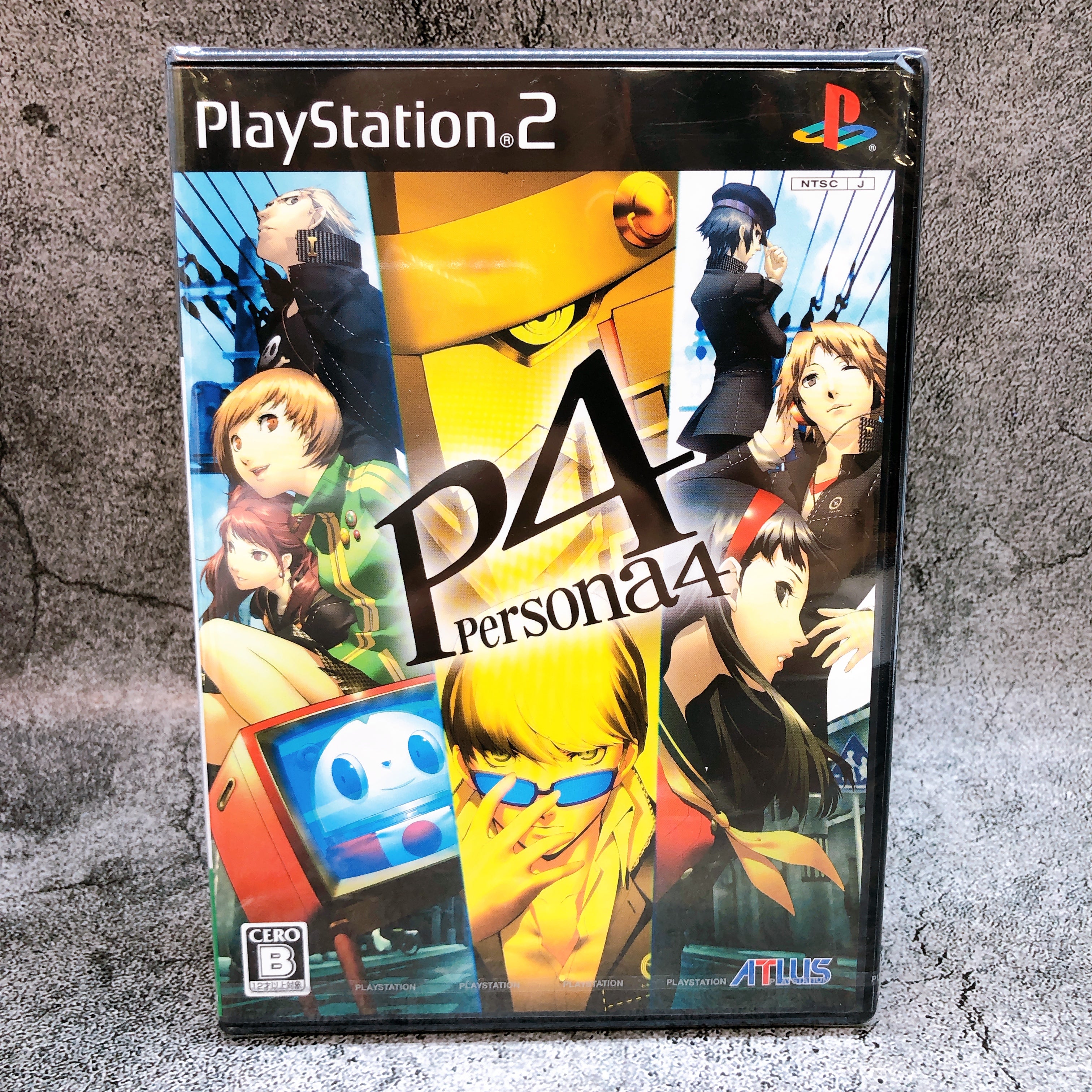 PS2 Persona 4 P4 First Release Edition PlayStation 2 ATLUS Japan Game Sealed NEW