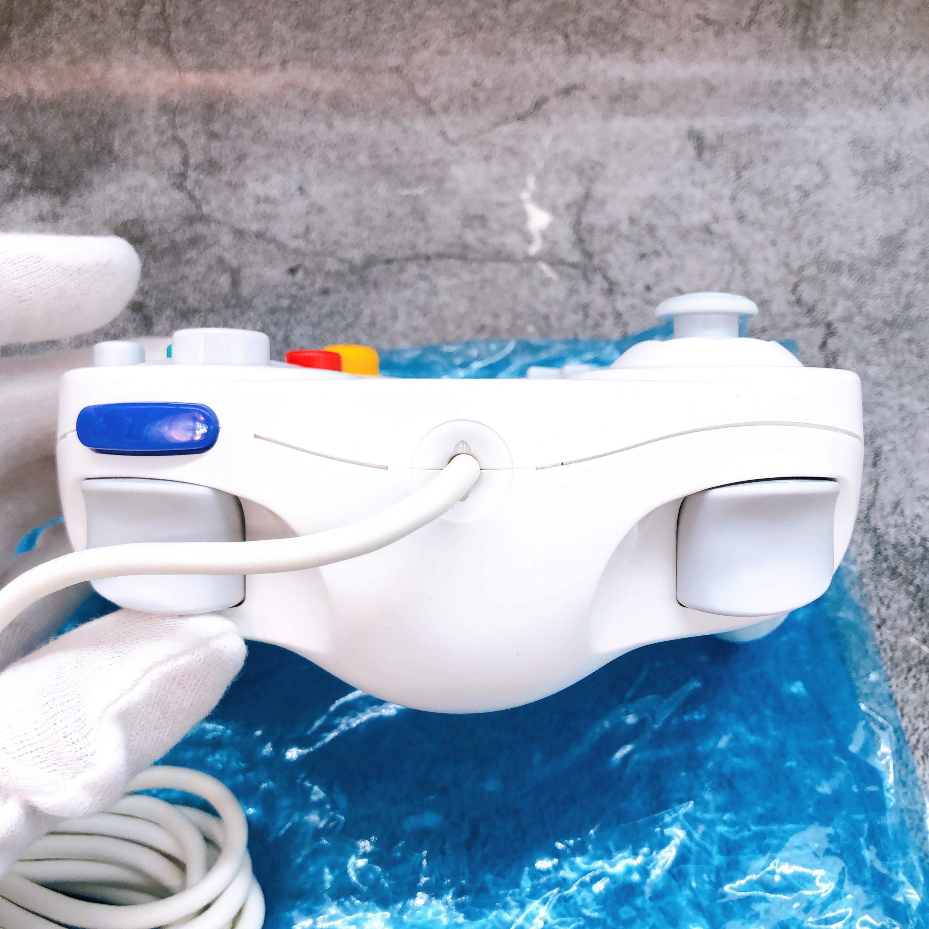 Nintendo GameCube Controller White DOL-A-CWA GC Official Product Japan FASTSHIP