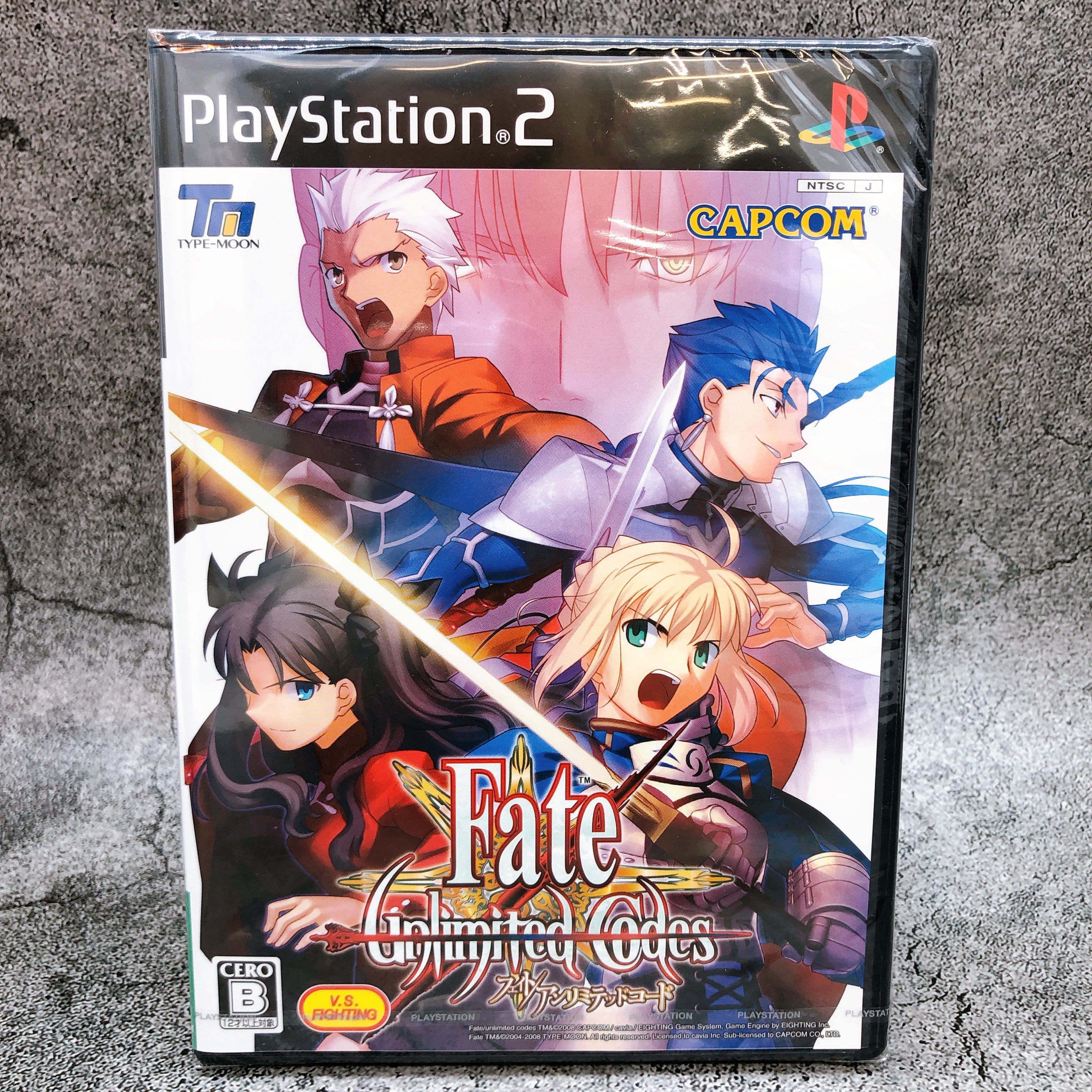 Playstation 2 Fate Unlimited Codes PS2 Capcom Japan Game Sealed New