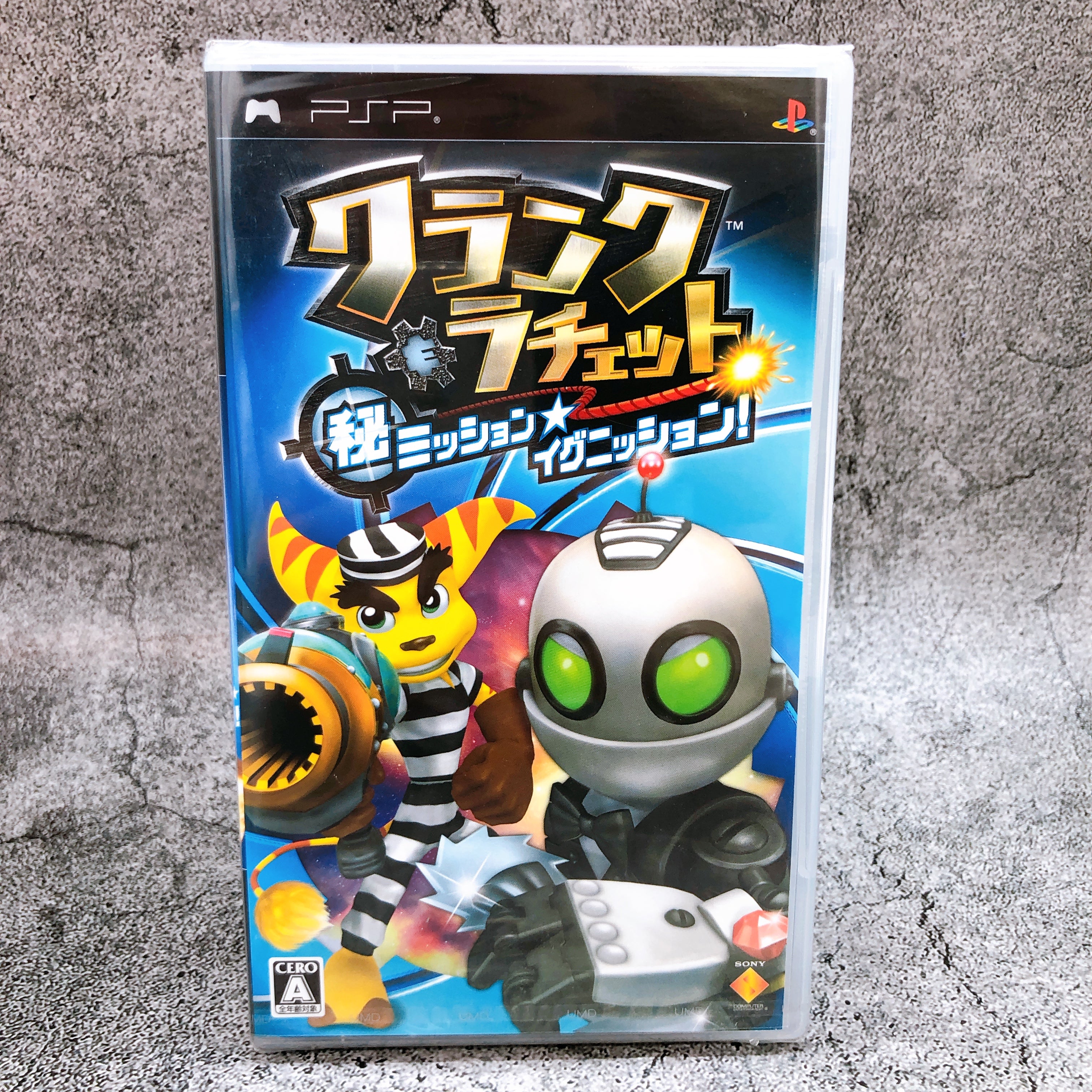PSP Secret Agent Clank Ignition! Japan Game PlayStation Portable Sealed New
