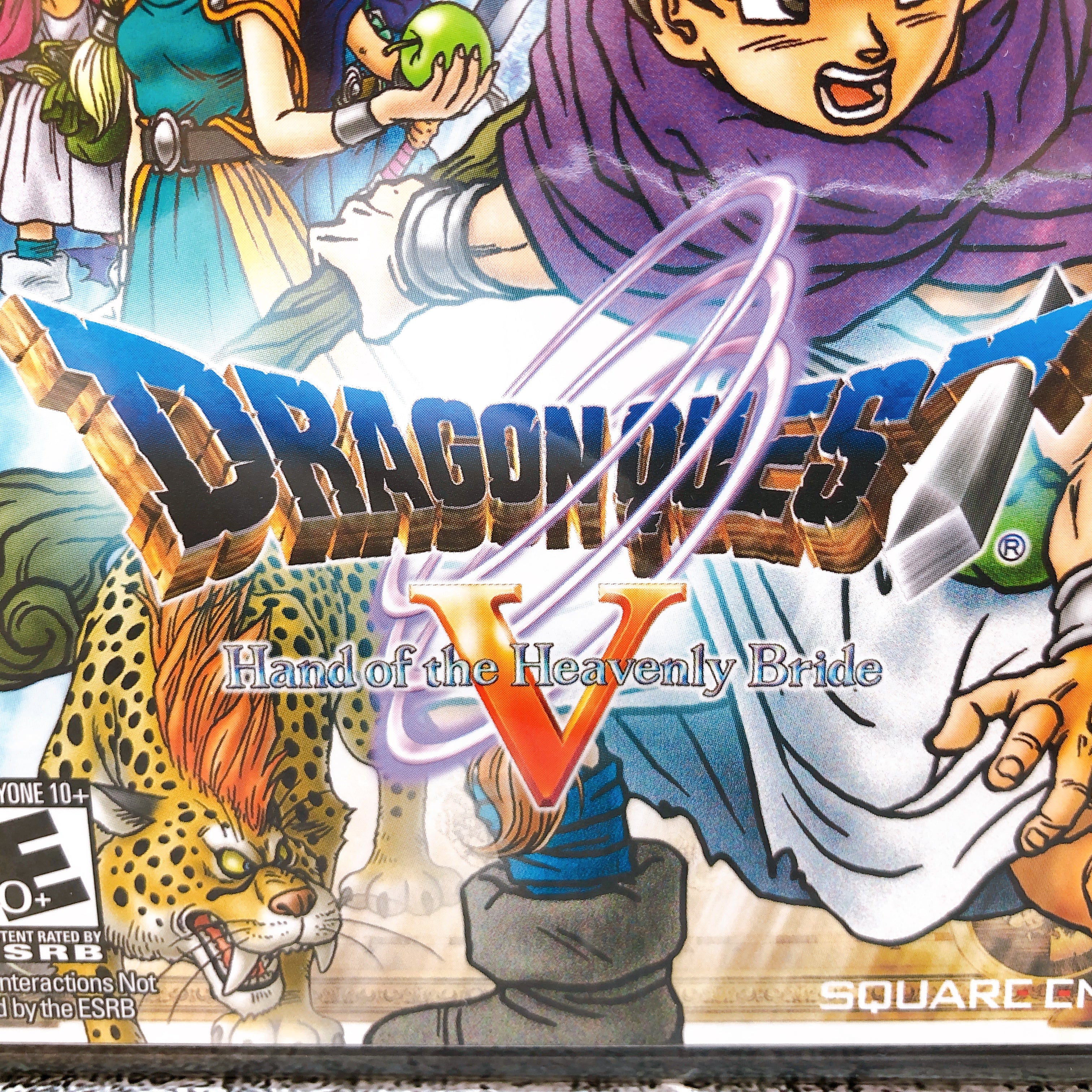 Nintendo DS Dragon Quest V Hand of the Heavenly Bride Square Enix Game AUTHENTIC