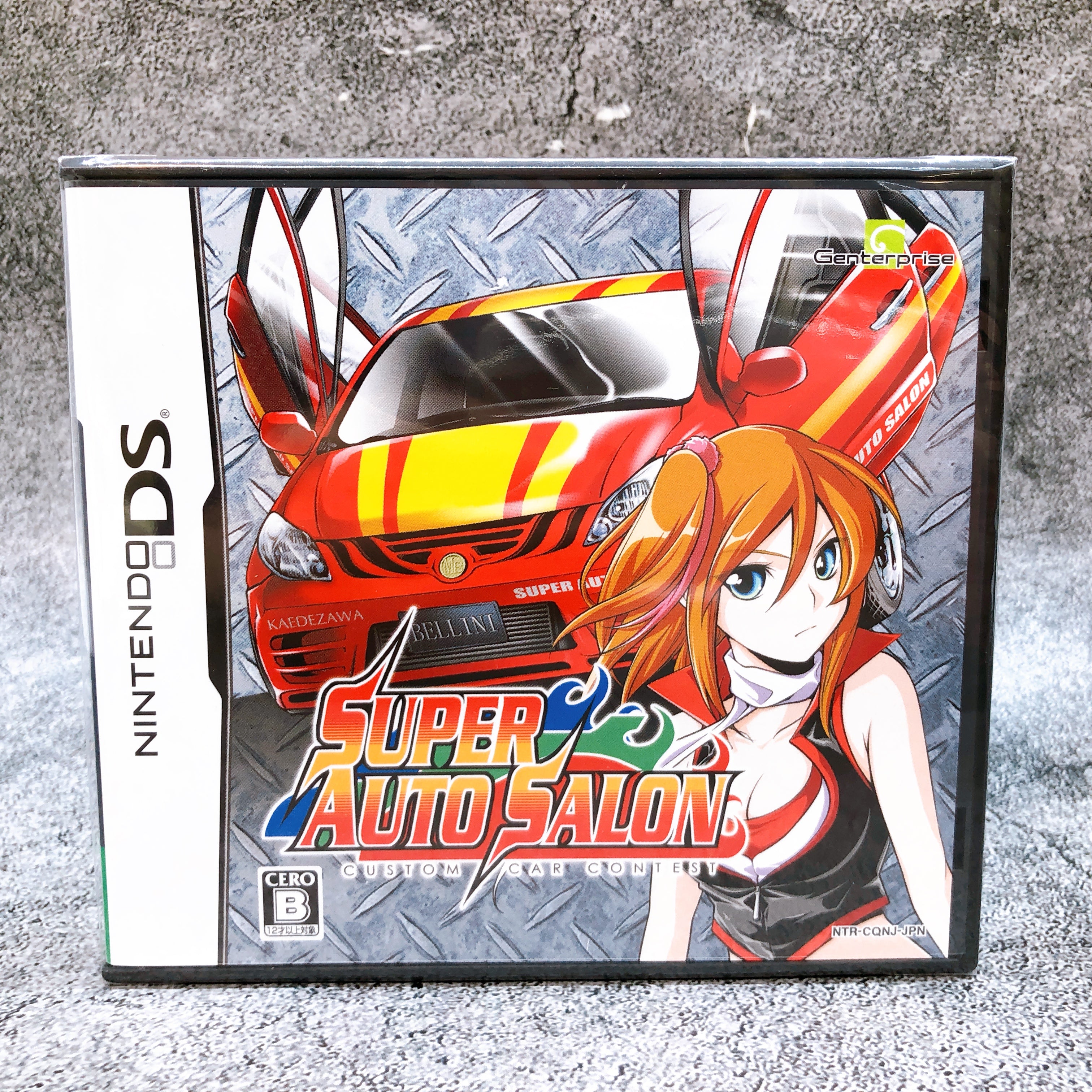 Nintendo DS Super Auto Salon Custom Car Contest Japan Game Sealed New