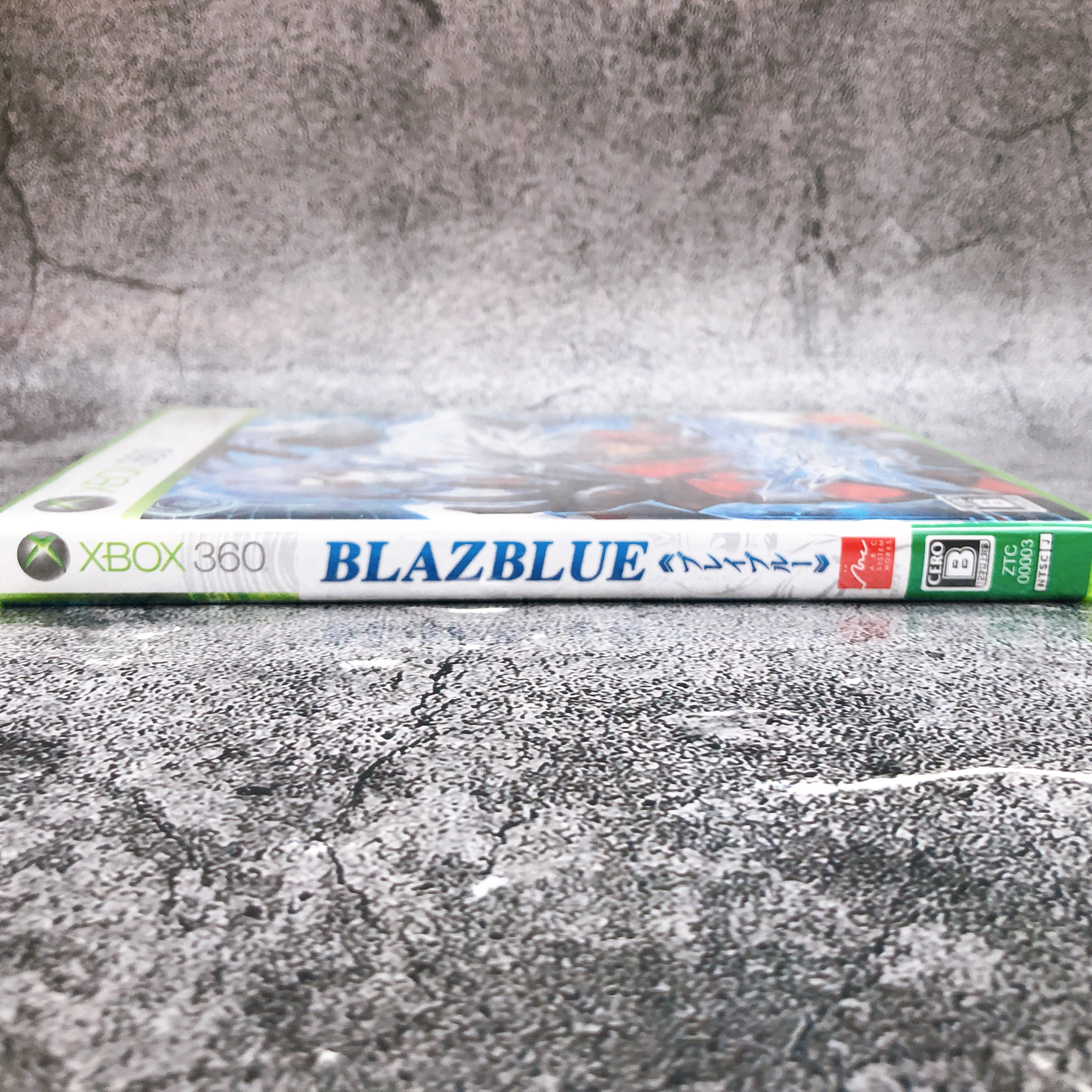 Microsoft Xbox 360 Blazblue Calamity Arc System Japan Fighting Game Sealed New