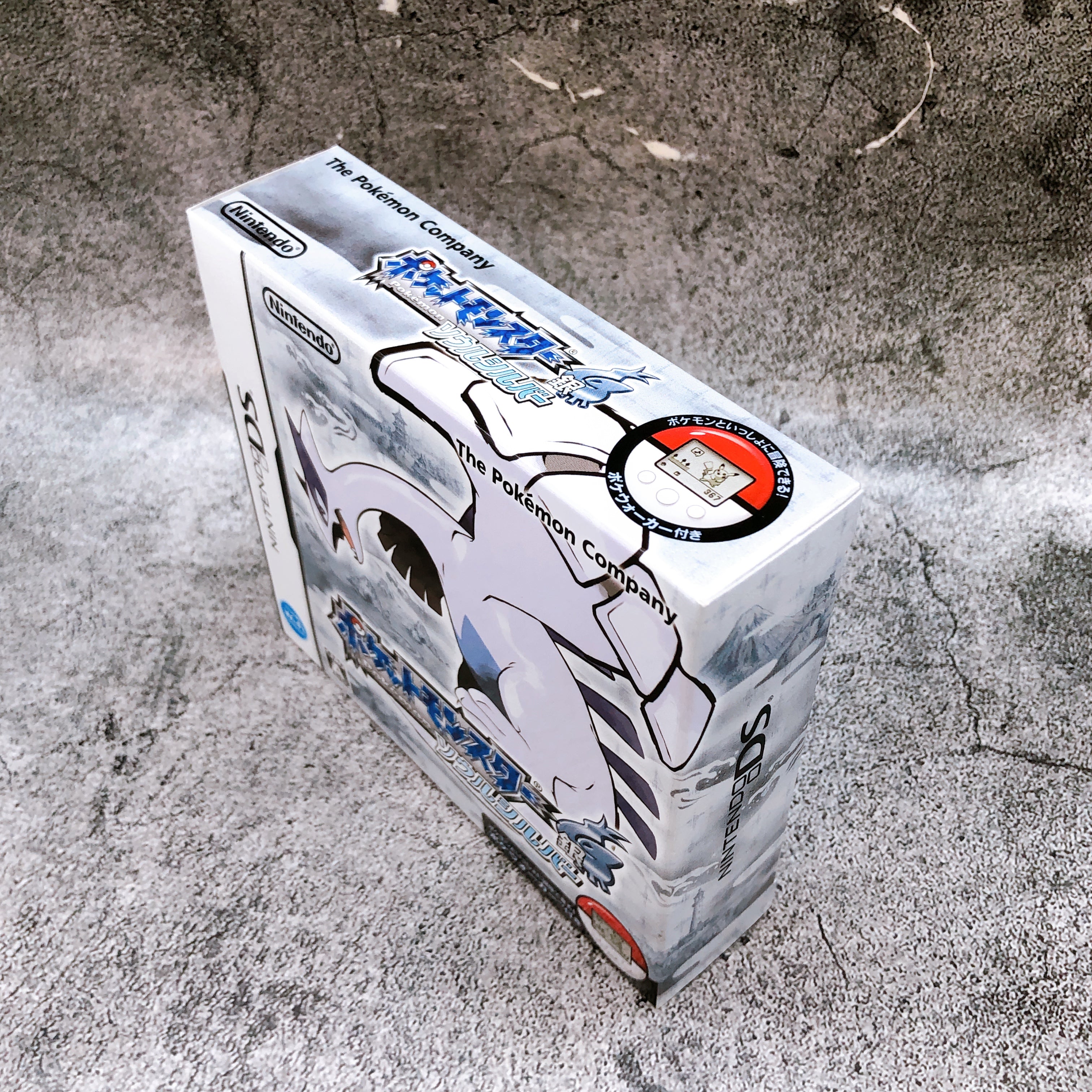 Nintendo DS Pokemon Soul Silver w/Box Unused Pokewalker Japan Game Sealed New